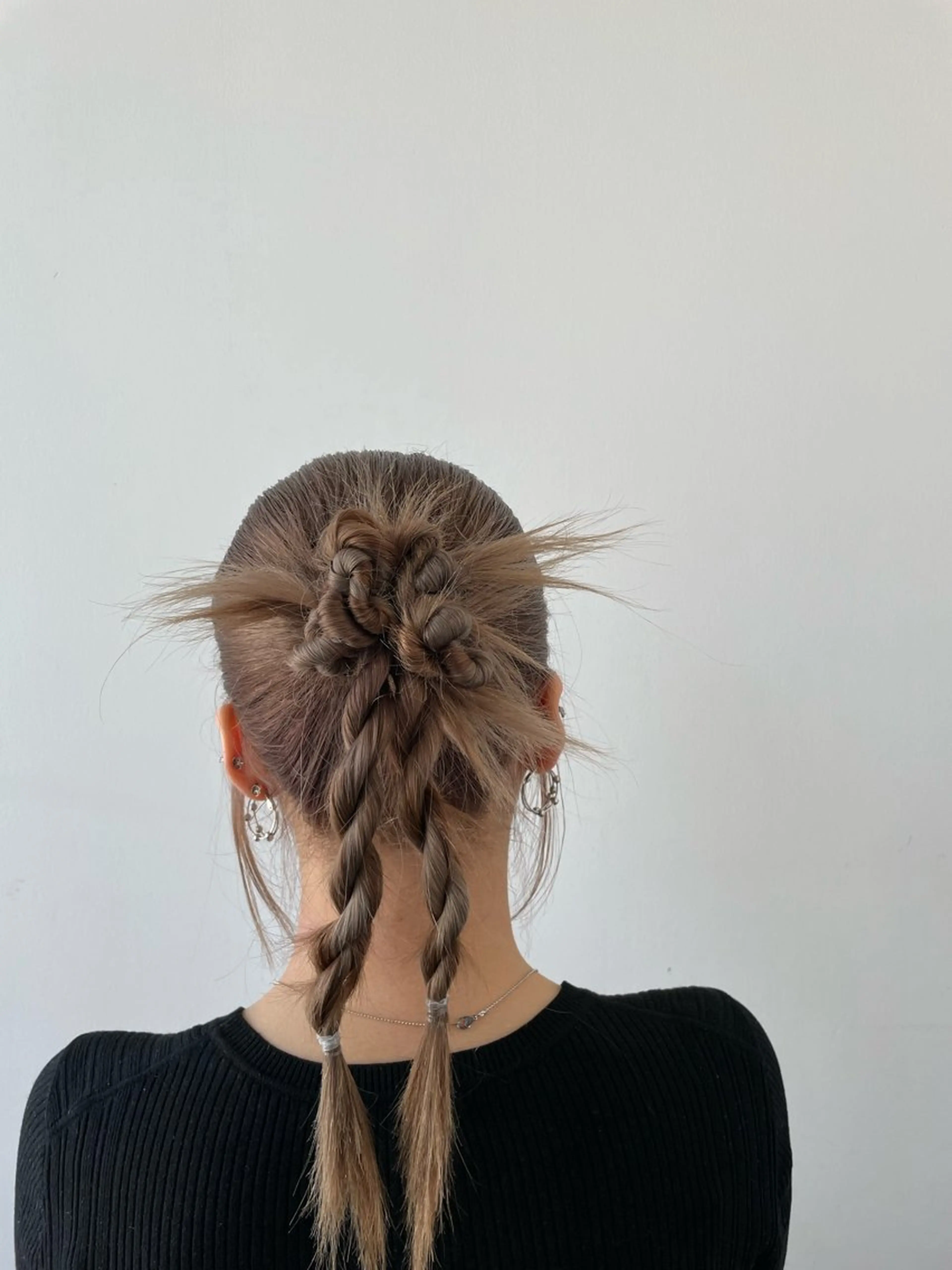 セミロング ヘアセット 艶カラー/アレンジ/ はまぐちうみのヘアスタイル