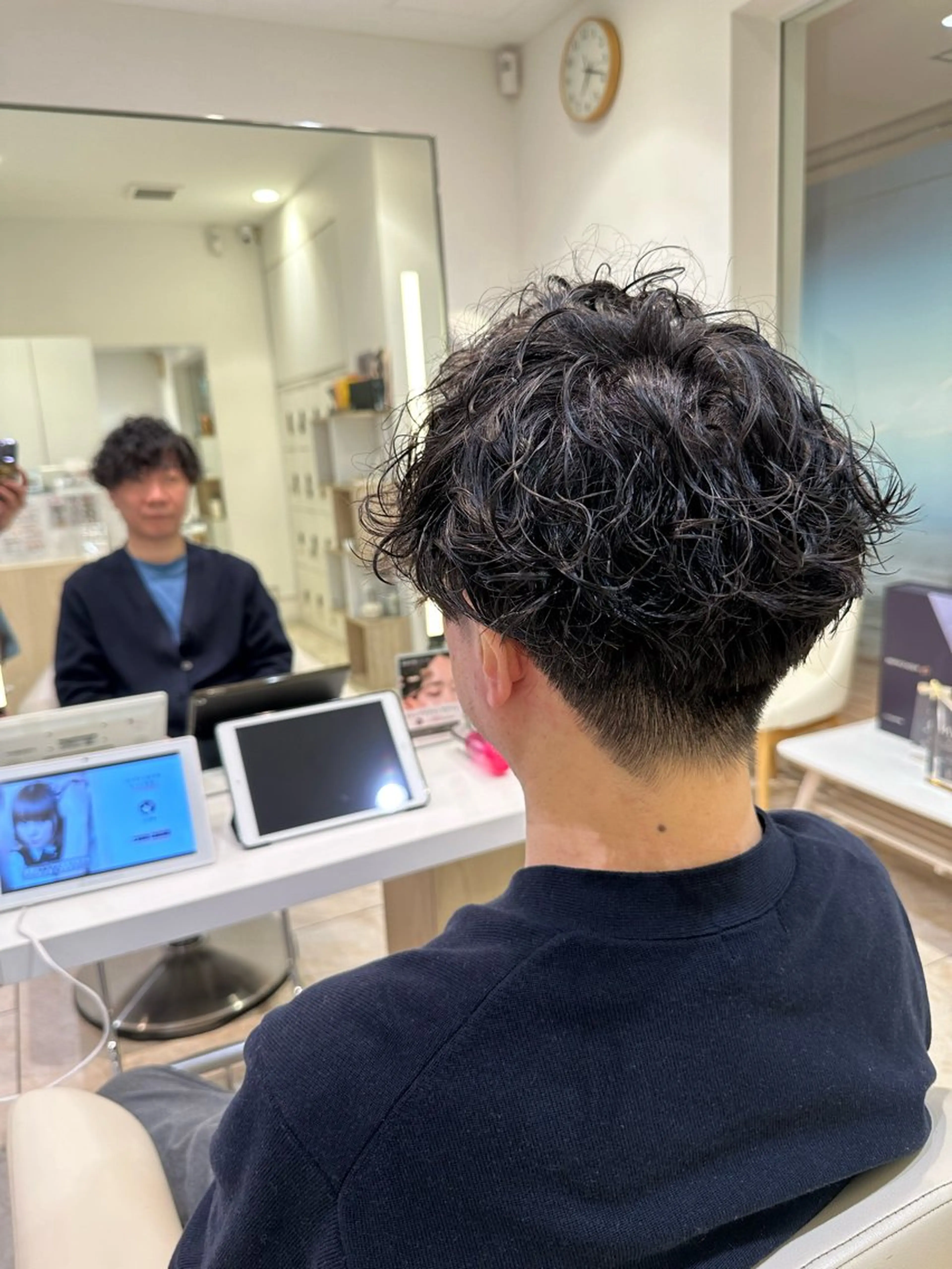 パーマ メンズ 波巻パーマ/毛流れ パーマ☘️りゅうせいのヘアスタイル