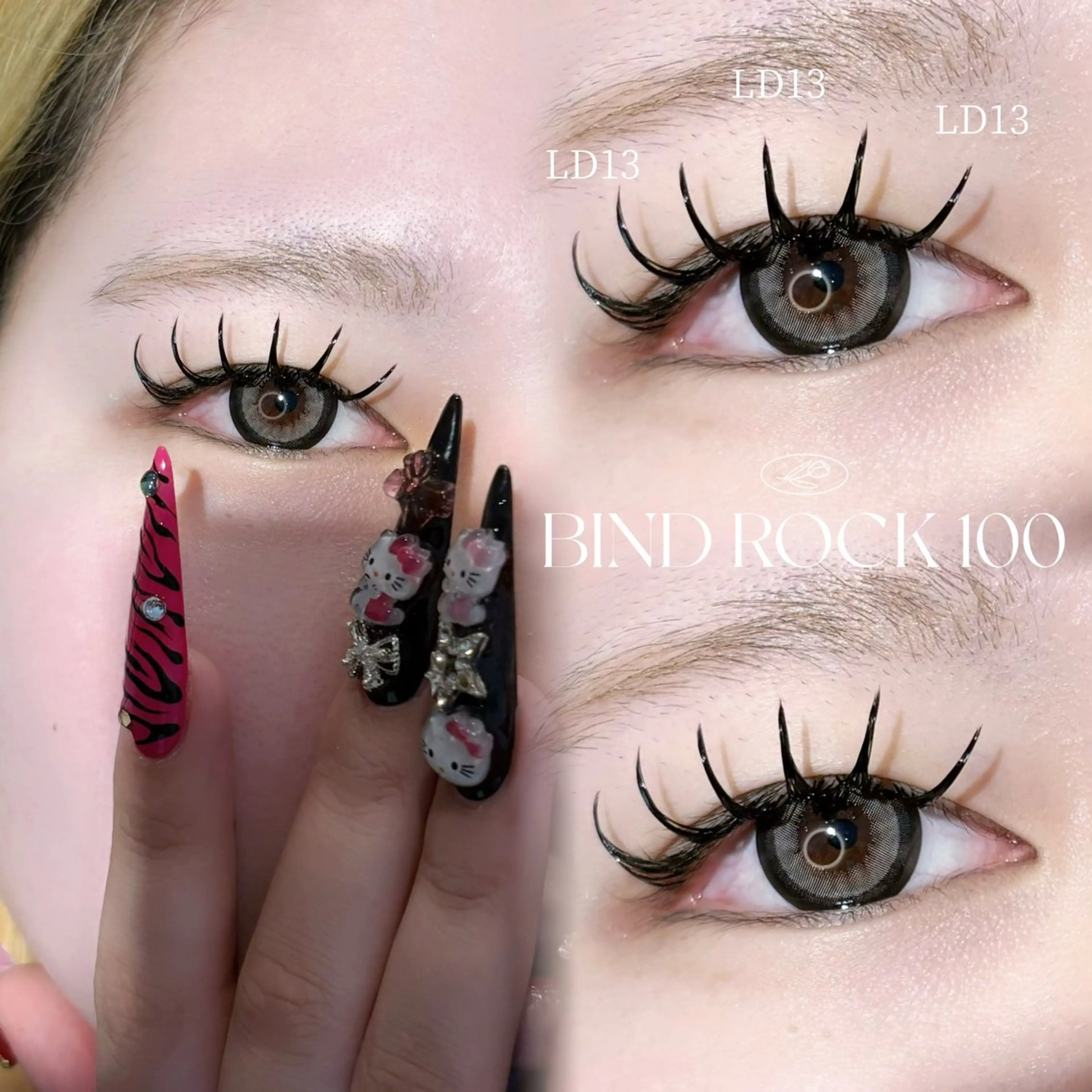 マツエク・マツパ バインドロック 束感まつ毛 マツエク Crebia eyelash所属・Crebia🍒 mizukiのマツエク・マツパデザイン