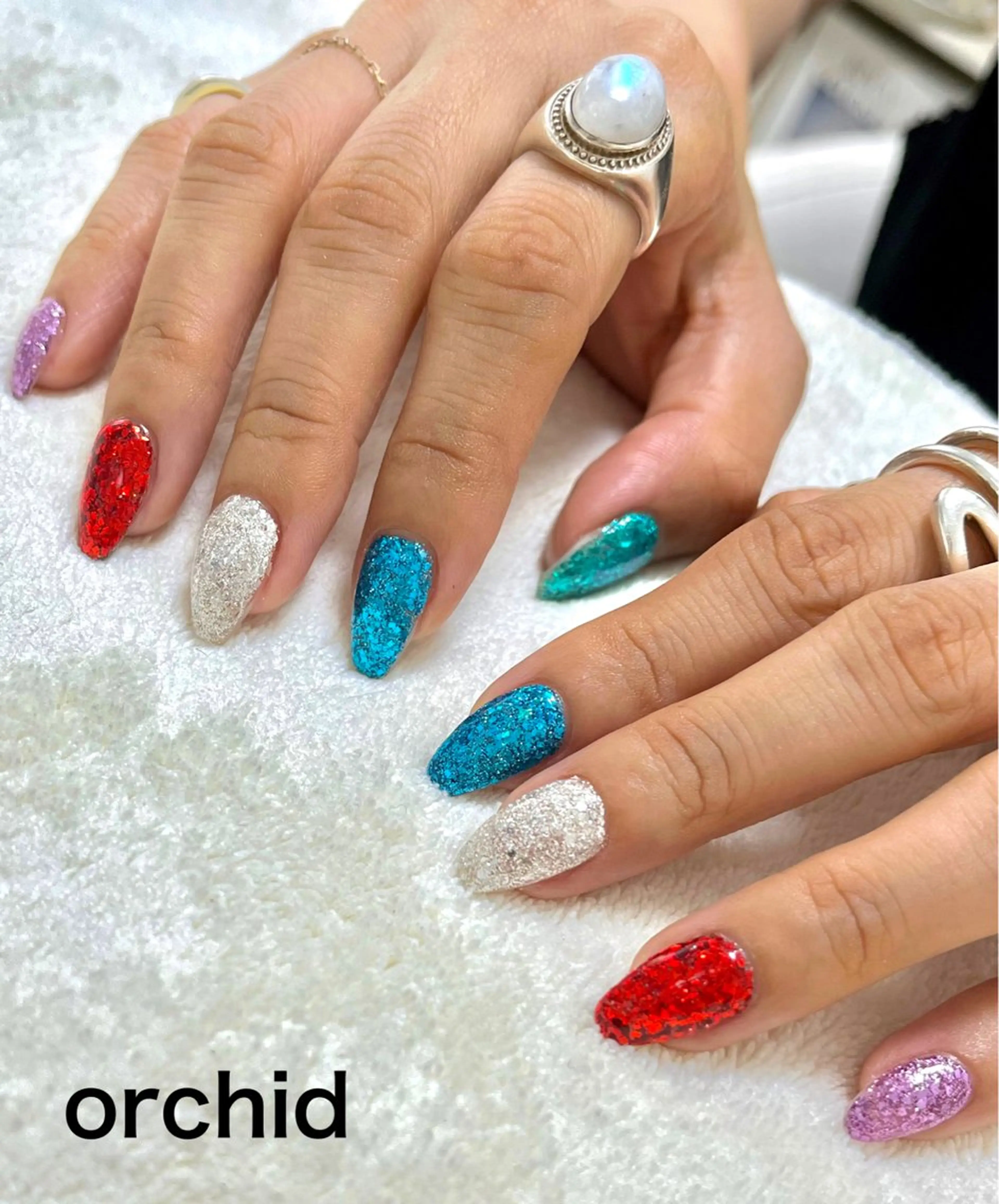 ネイル orchid ♡オーキッドのネイルデザイン