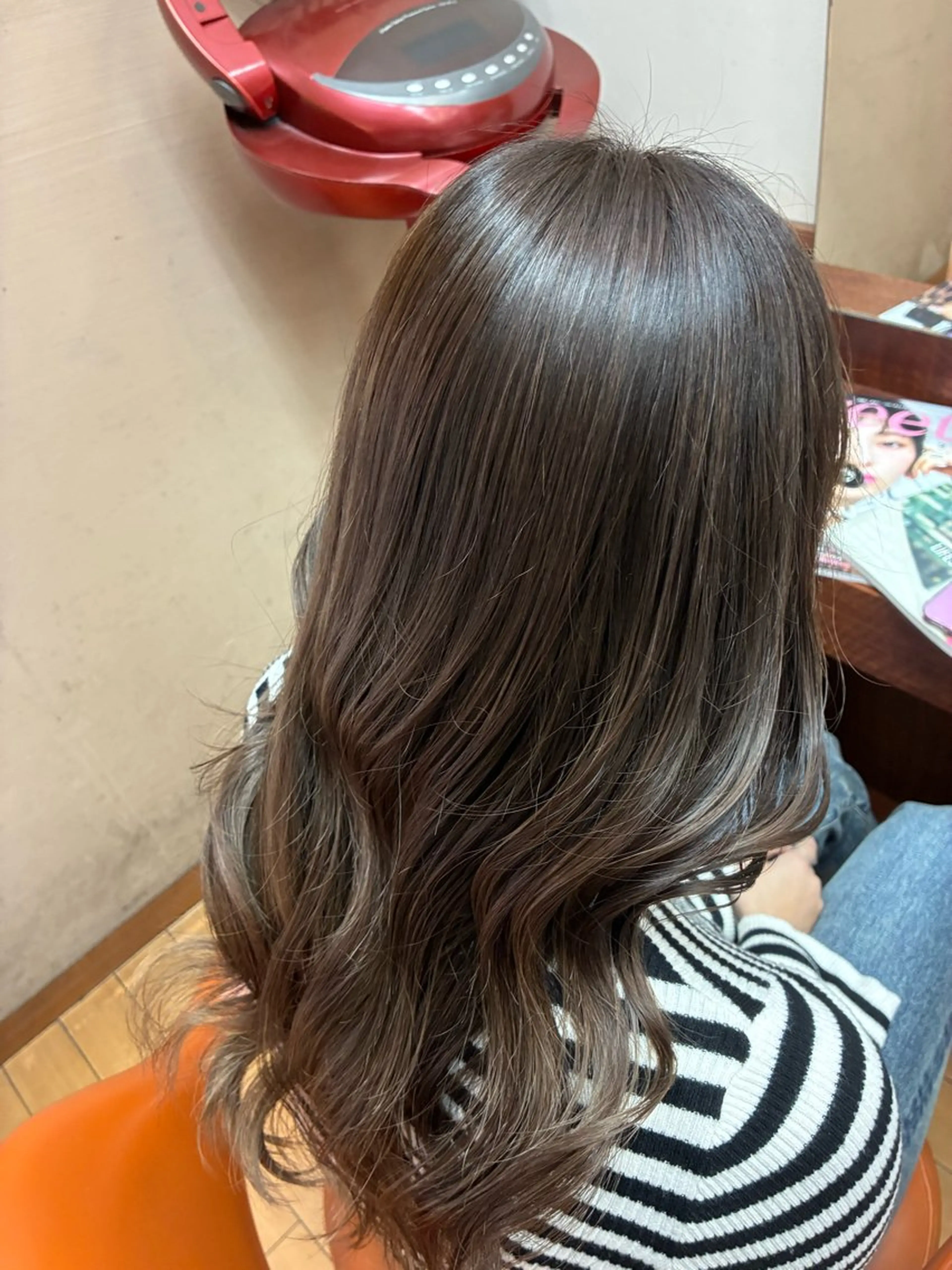 カラー ルキ🌈ブリーチカラ ー&メンズパーマ🦄のヘアスタイル