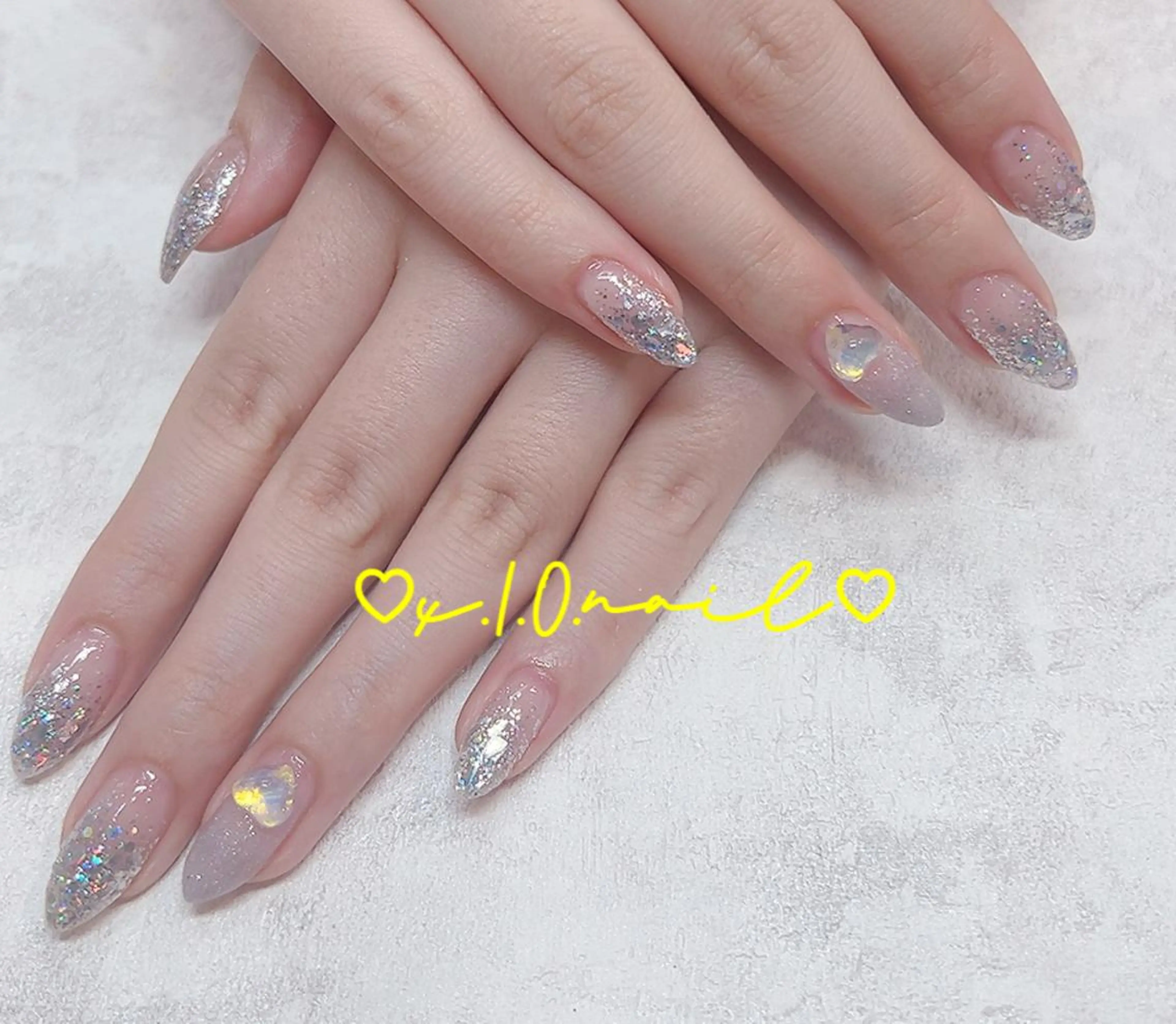 ネイル アニマル柄 アートネイル ニュアンスネイル ネイルチップ x.1.0.nail ♡Cのネイルデザイン
