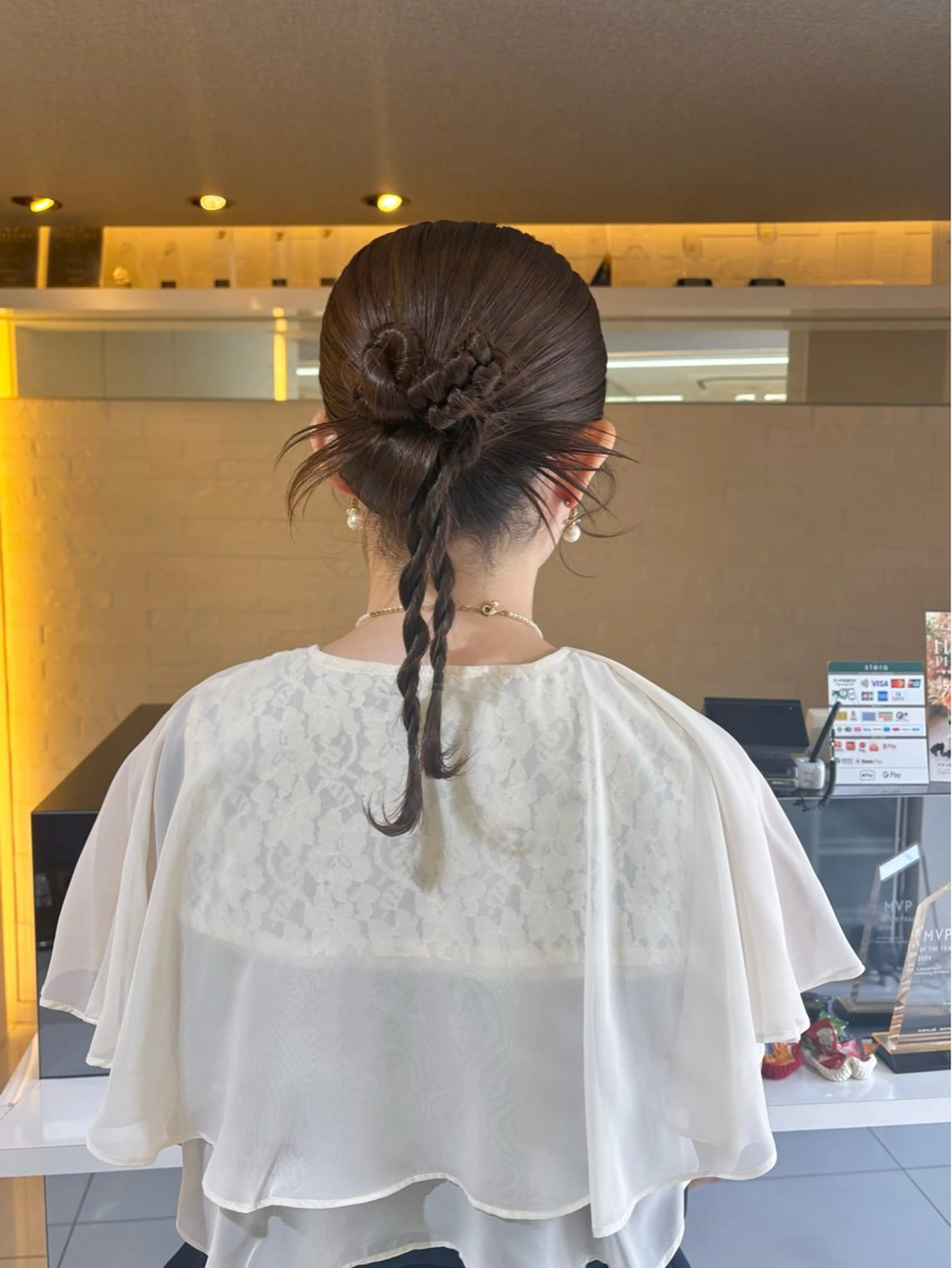 ヘアアレンジ ヘアセット ヘアセット／眉毛カッ ト/Nana〻のヘアスタイル