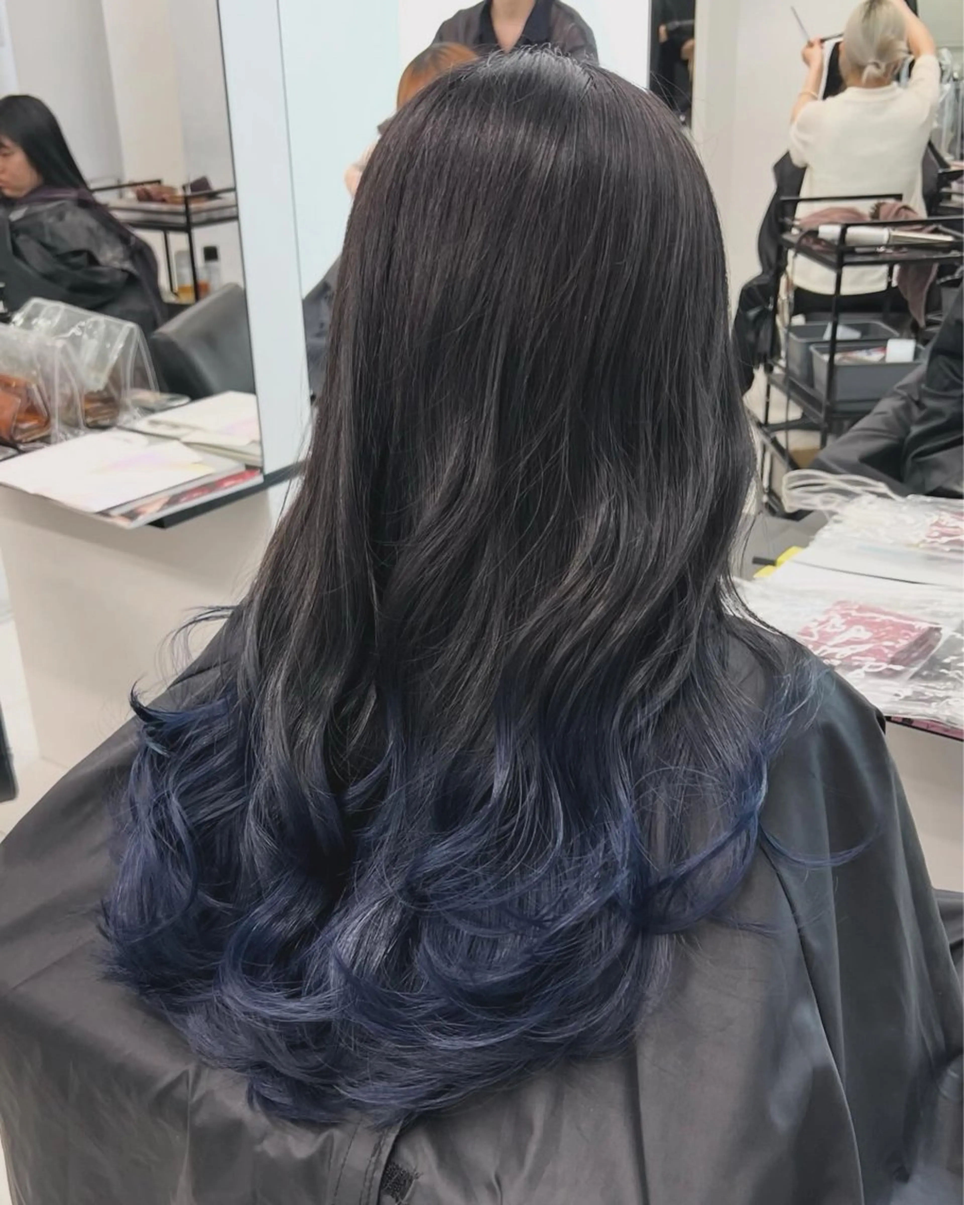 ロング ヘアカラー トリートメント ヘアセット Rikuto/原宿 /グラデーションのヘアスタイル