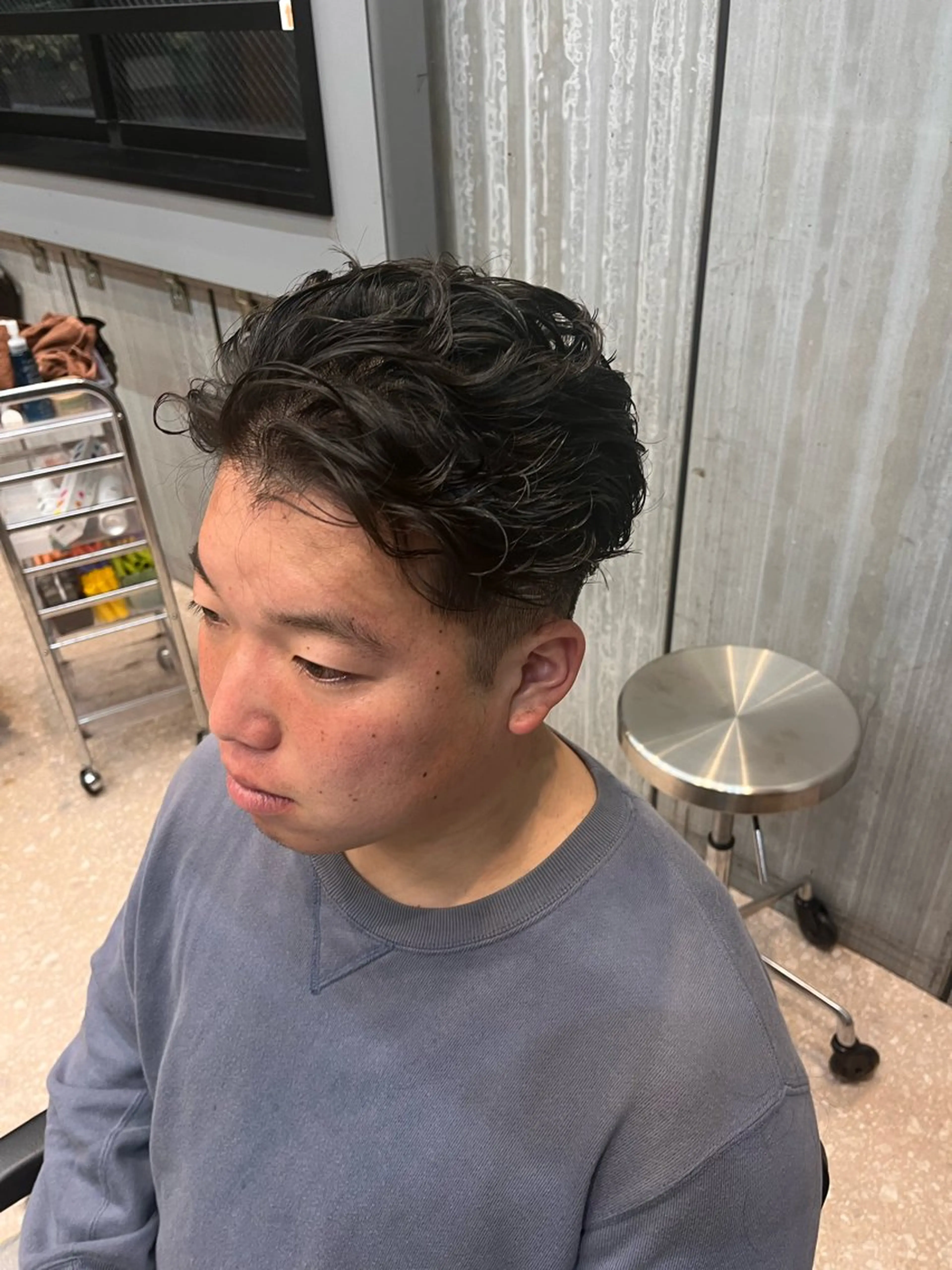 ショート パーマ カット パーマ fifth / 山下 和輝 海外風スタイルのヘアスタイル