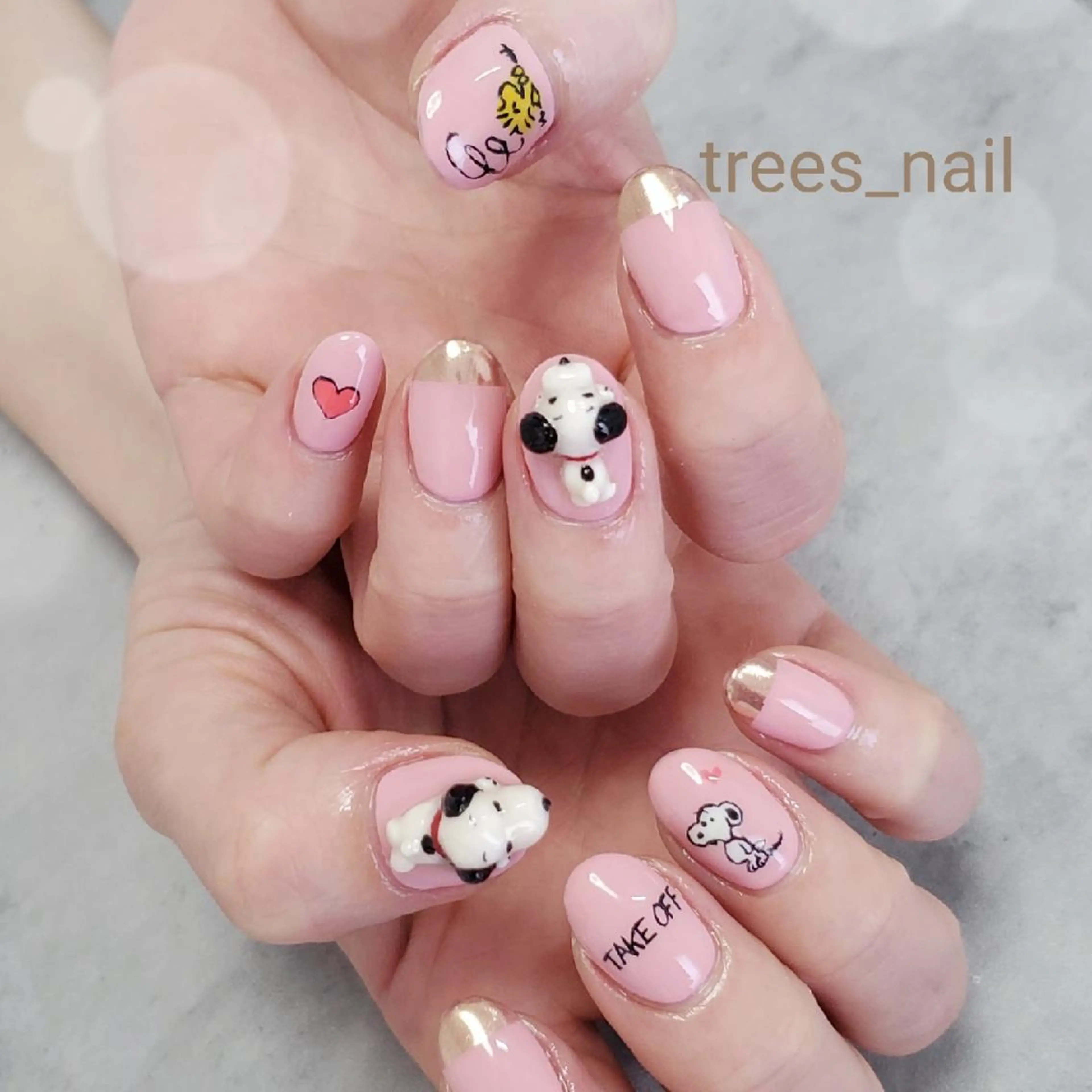 ネイル trees_ nailのネイルデザイン