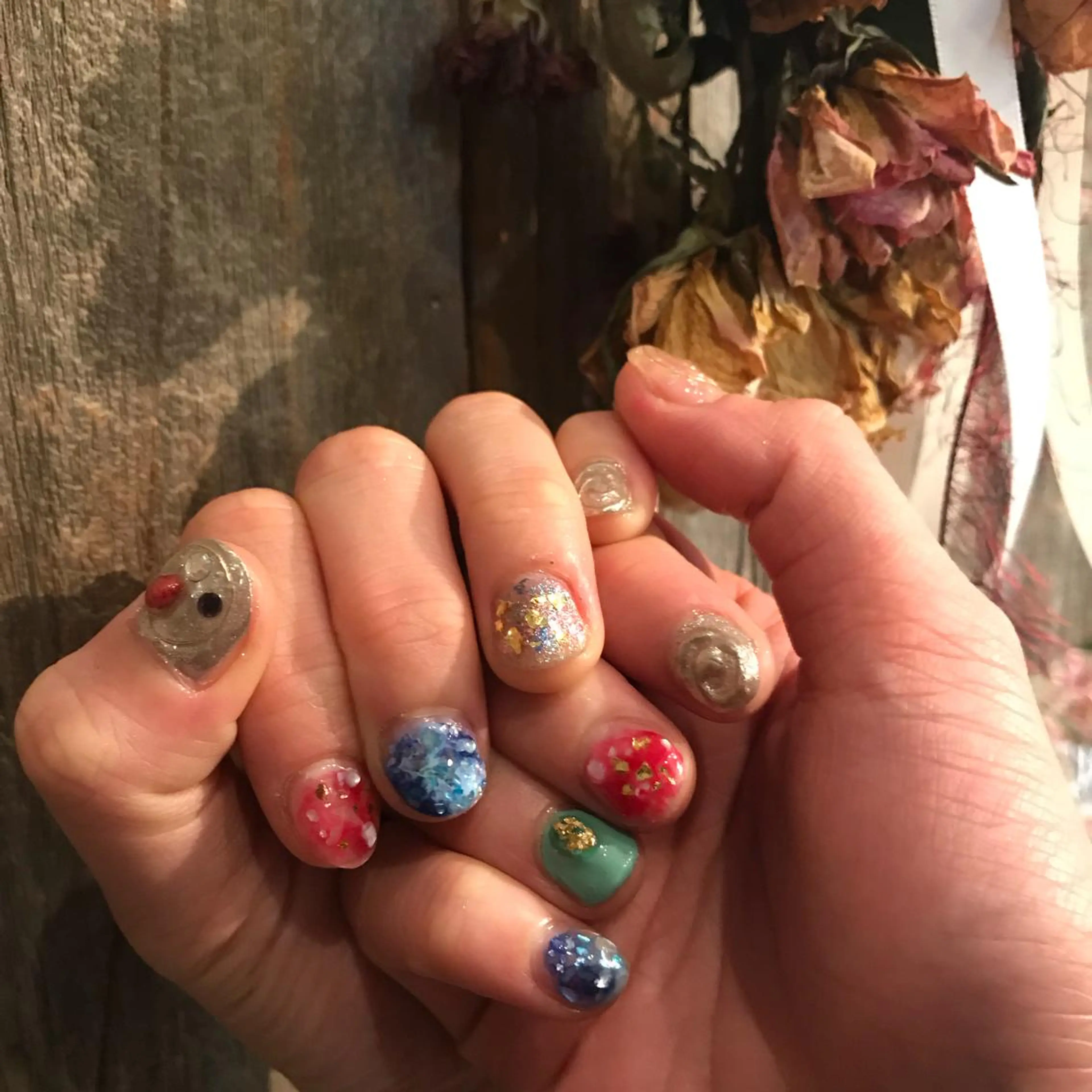 ネイル ニュアンスネイル AOI✩⡱ y2kネイルのネイルデザイン