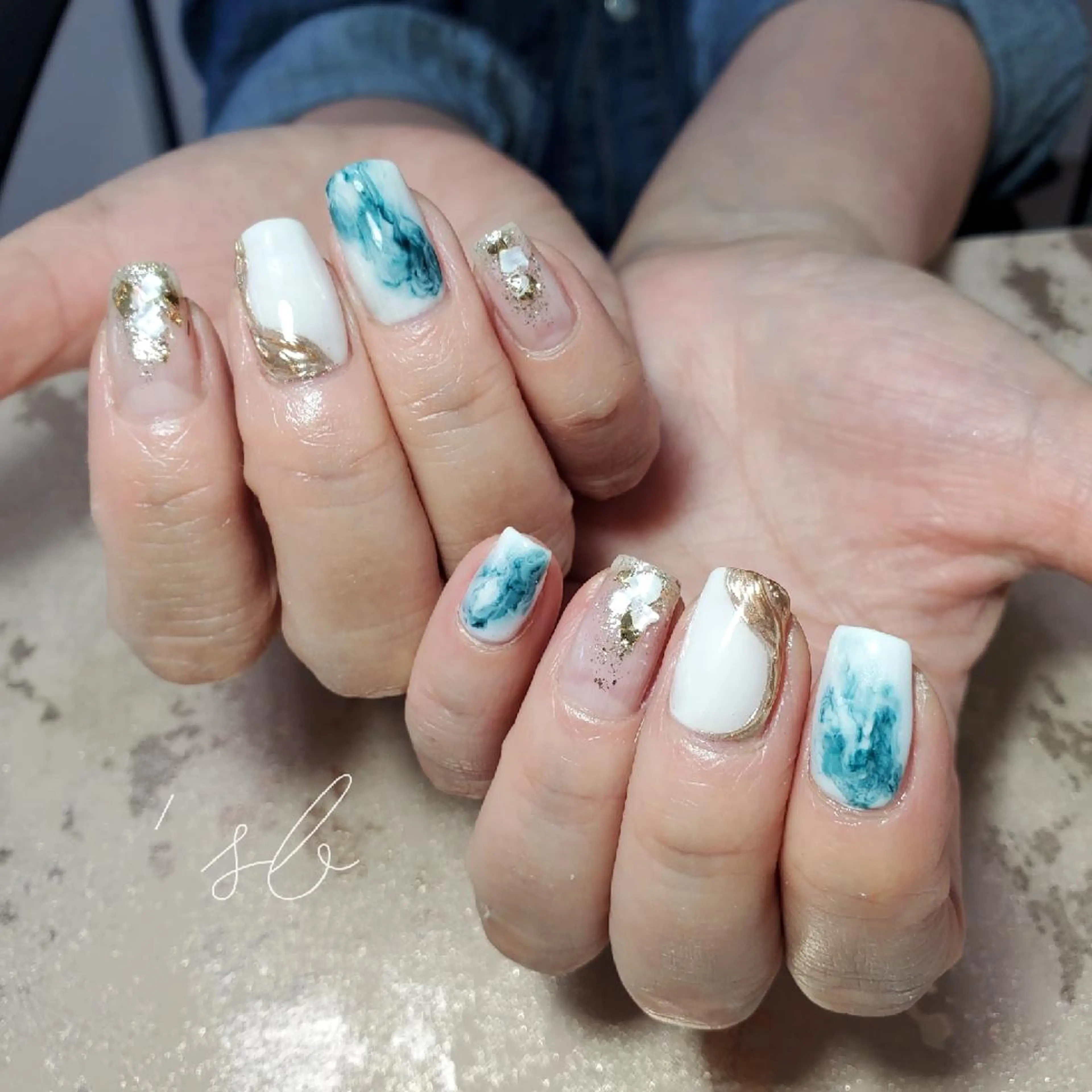 ネイル ハンドネイル nailroom‪ sb‪‪𓈒𓂂𓏸のネイルデザイン