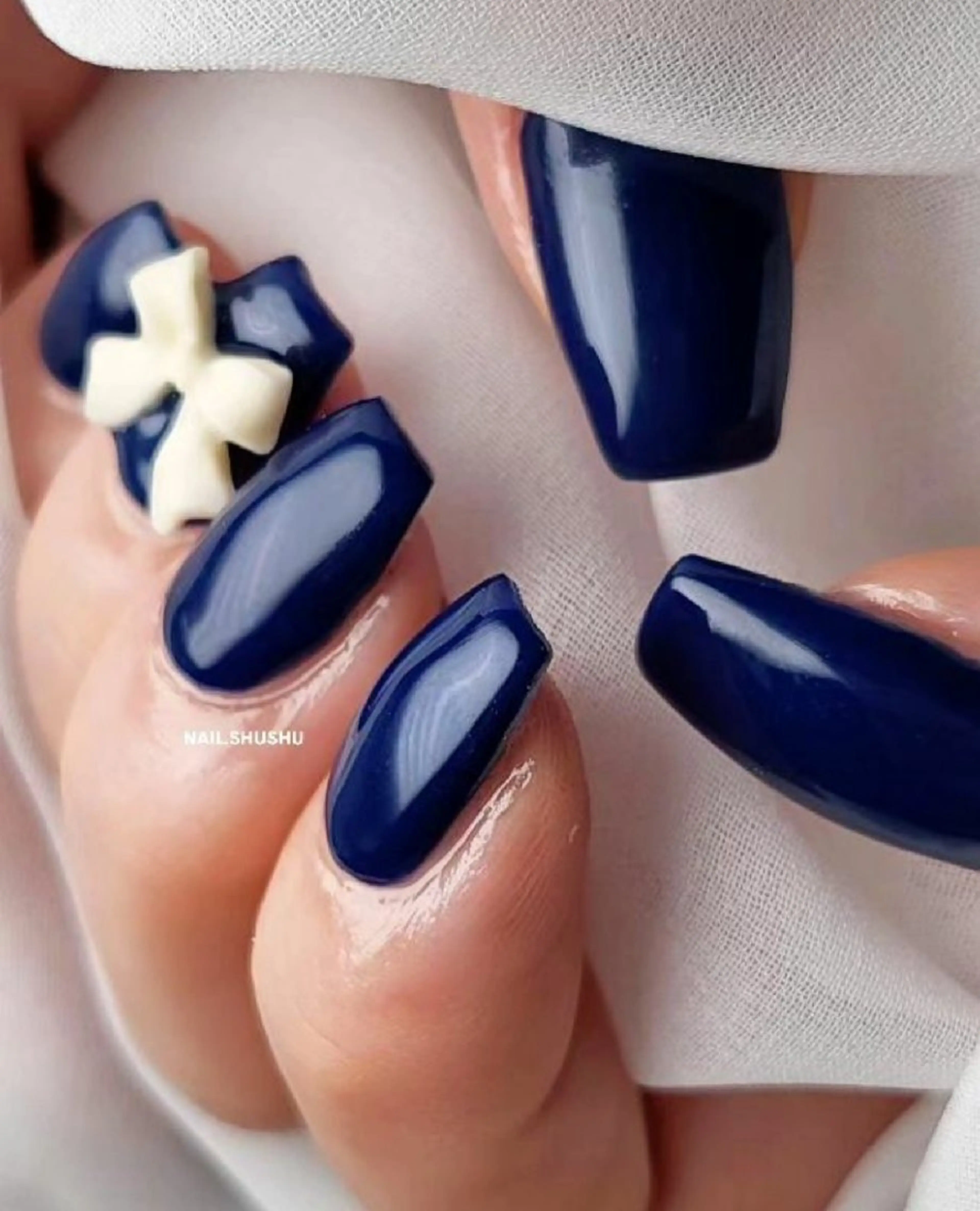ネイル 持ち込み ニュアンスネイル ワンカラーネイル シンプルネイル 3dパーツ/流行り 👧shushu❤️のネイルデザイン
