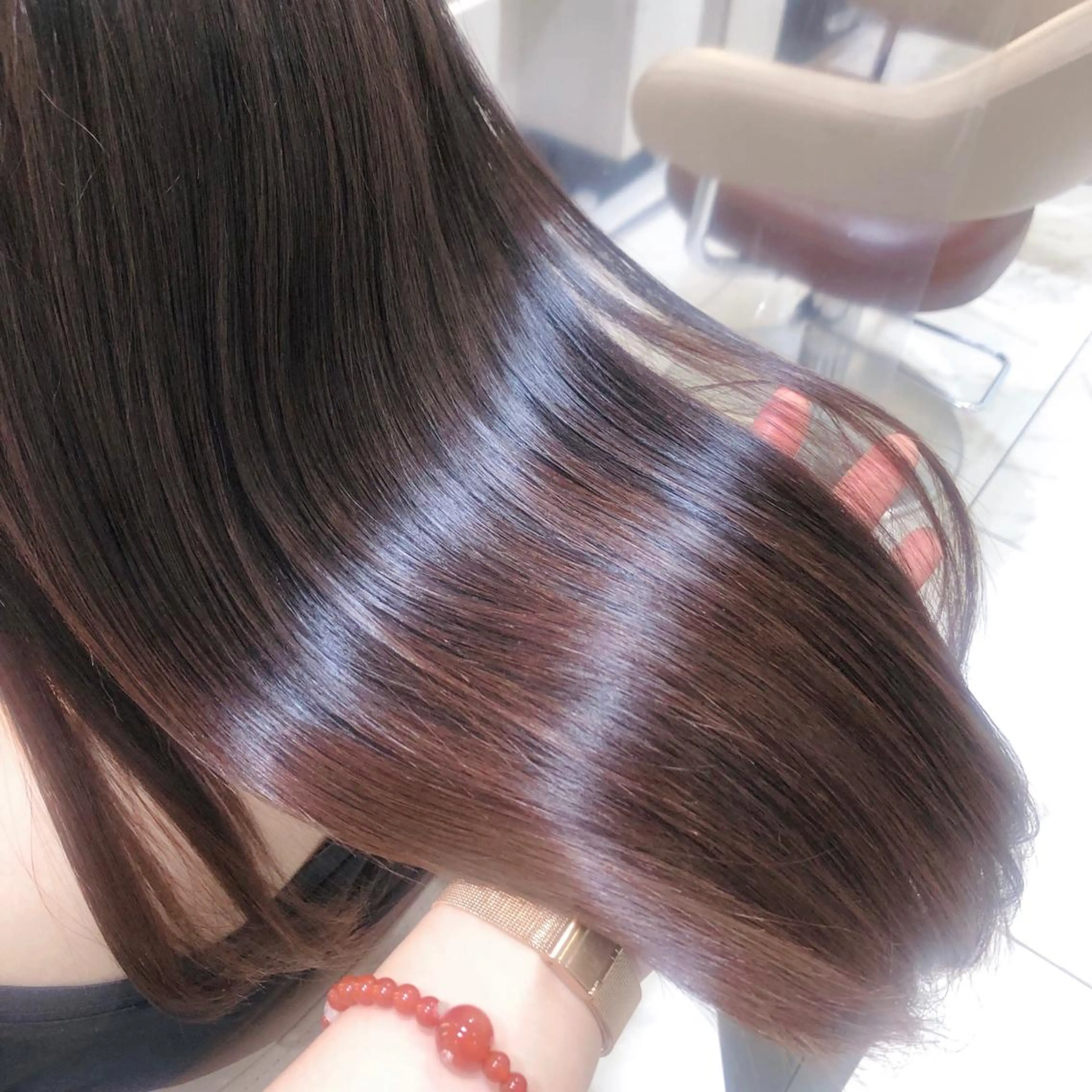 ロング カット トリートメント ヘッドスパ 三箇島 陽香のヘアスタイル