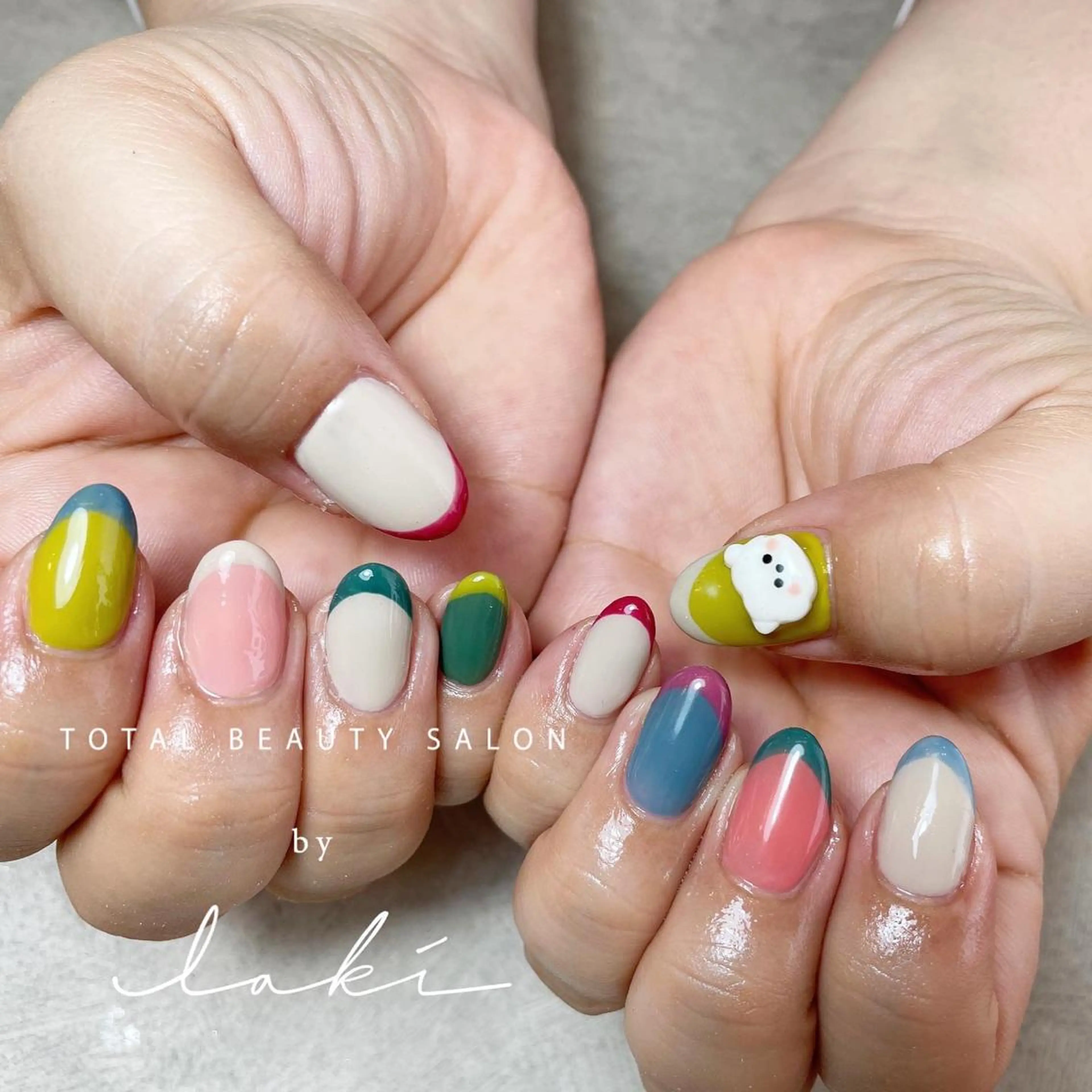 ネイル フレンチネイル my&所属・my&_ maimiのネイルデザイン