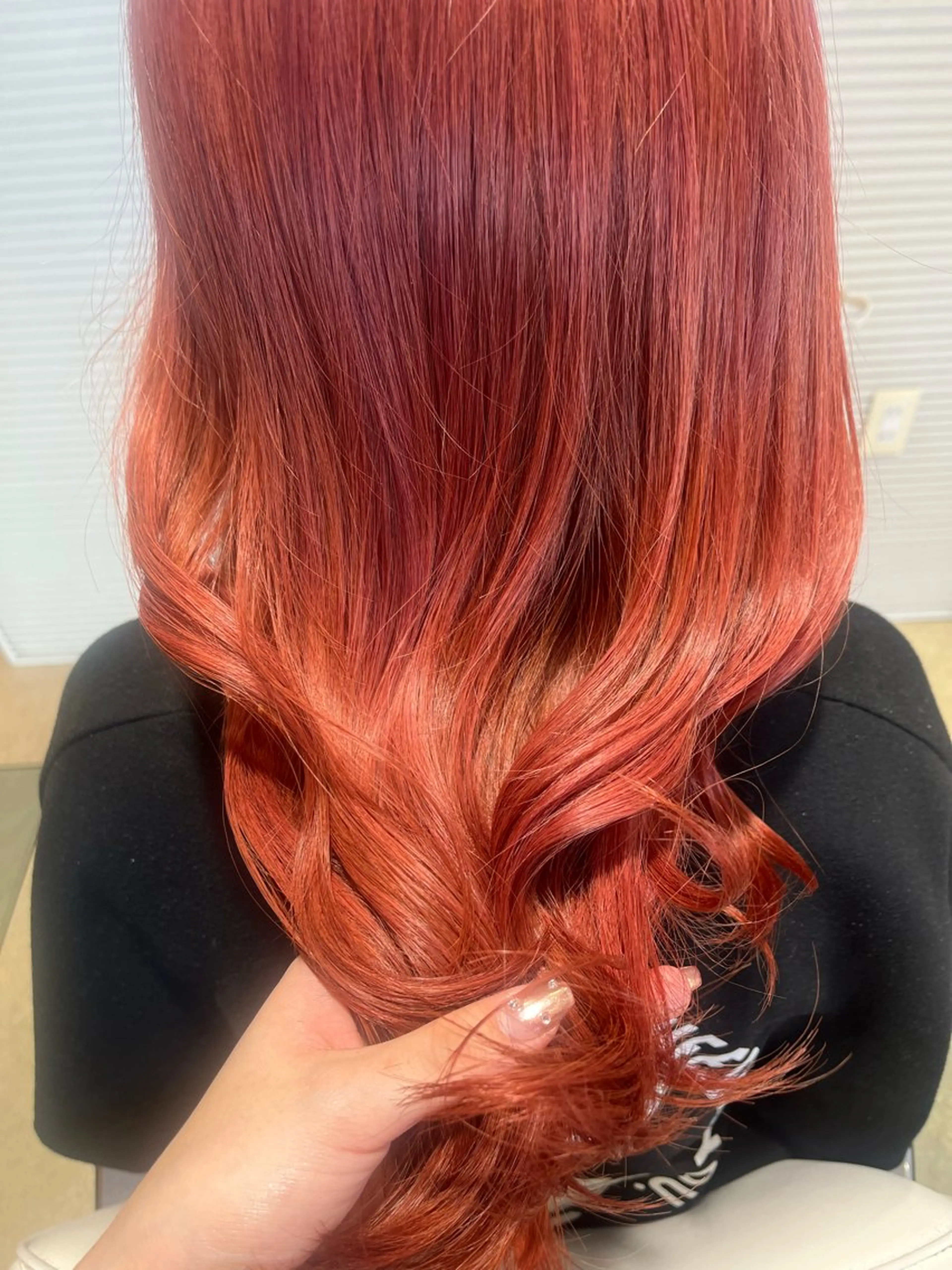 ロング カラー カット ヘアカラー トリートメント ベージュカラー⌇﻿ くびれヘア.𐙚心音のヘアスタイル