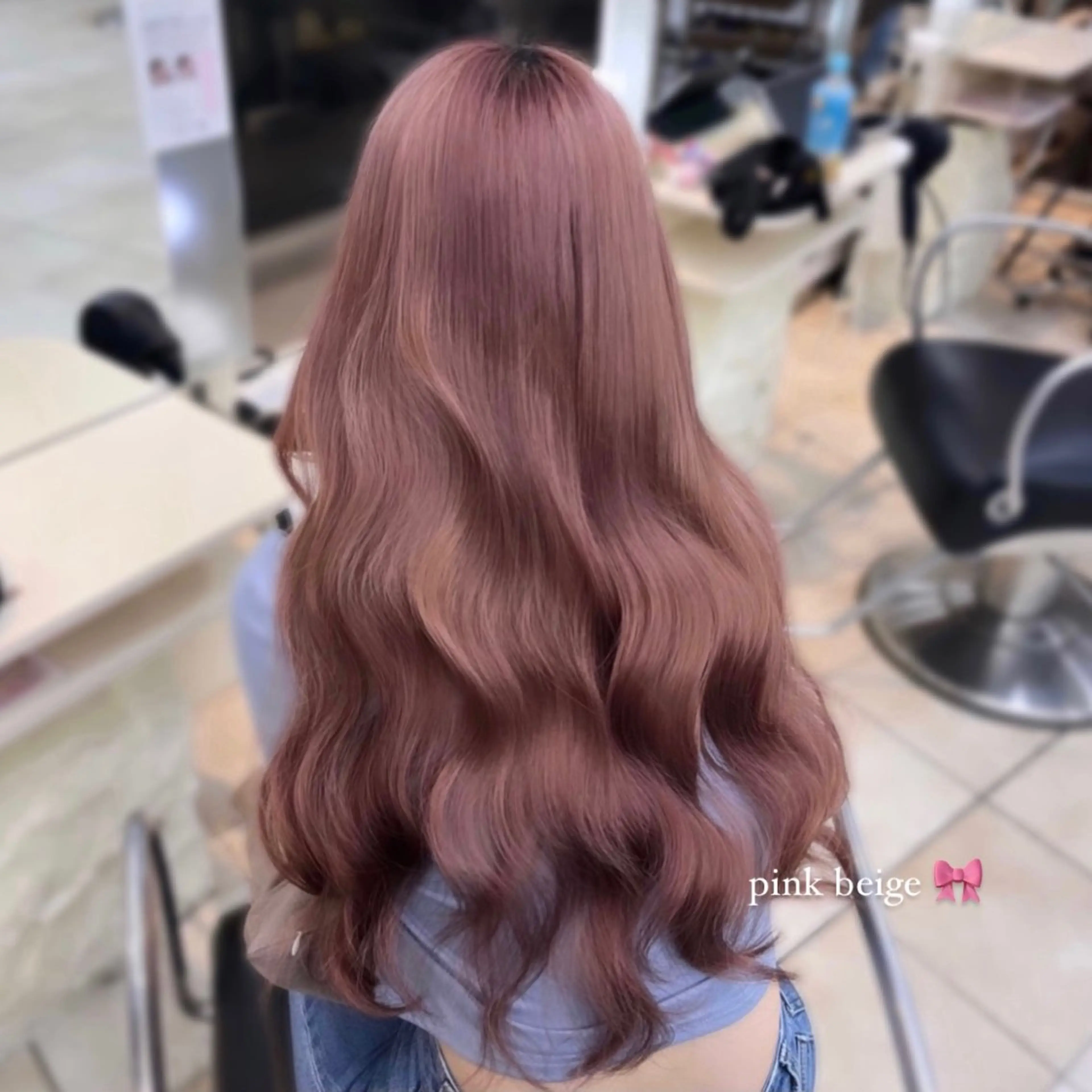 ケアブリーチ + ツヤカラー + 2stepトリートメント🎀💖の写真