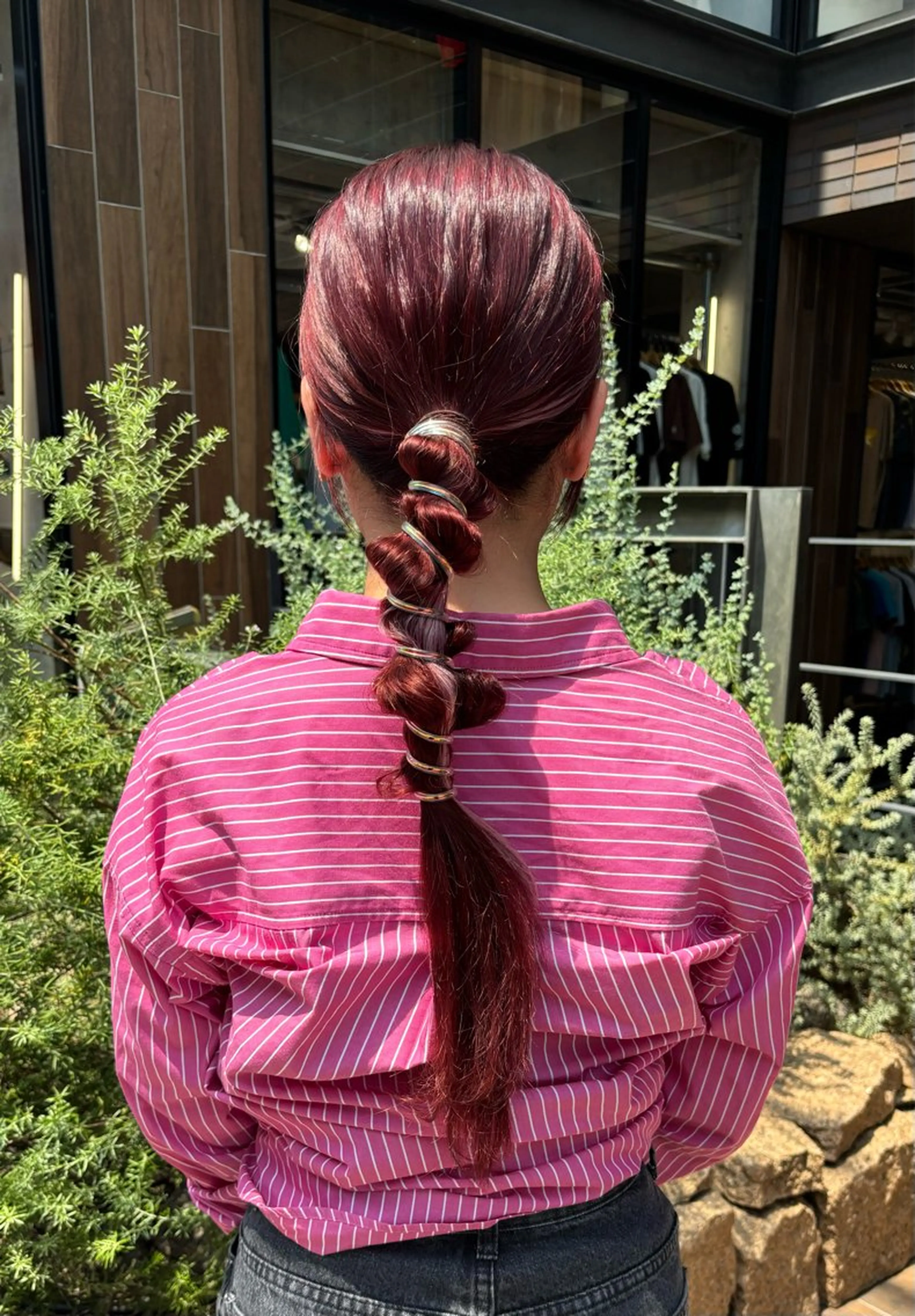 ロング ヘアアレンジ ヘアセット 巻ける縮毛矯正🌸 勝倉　麗のヘアスタイル