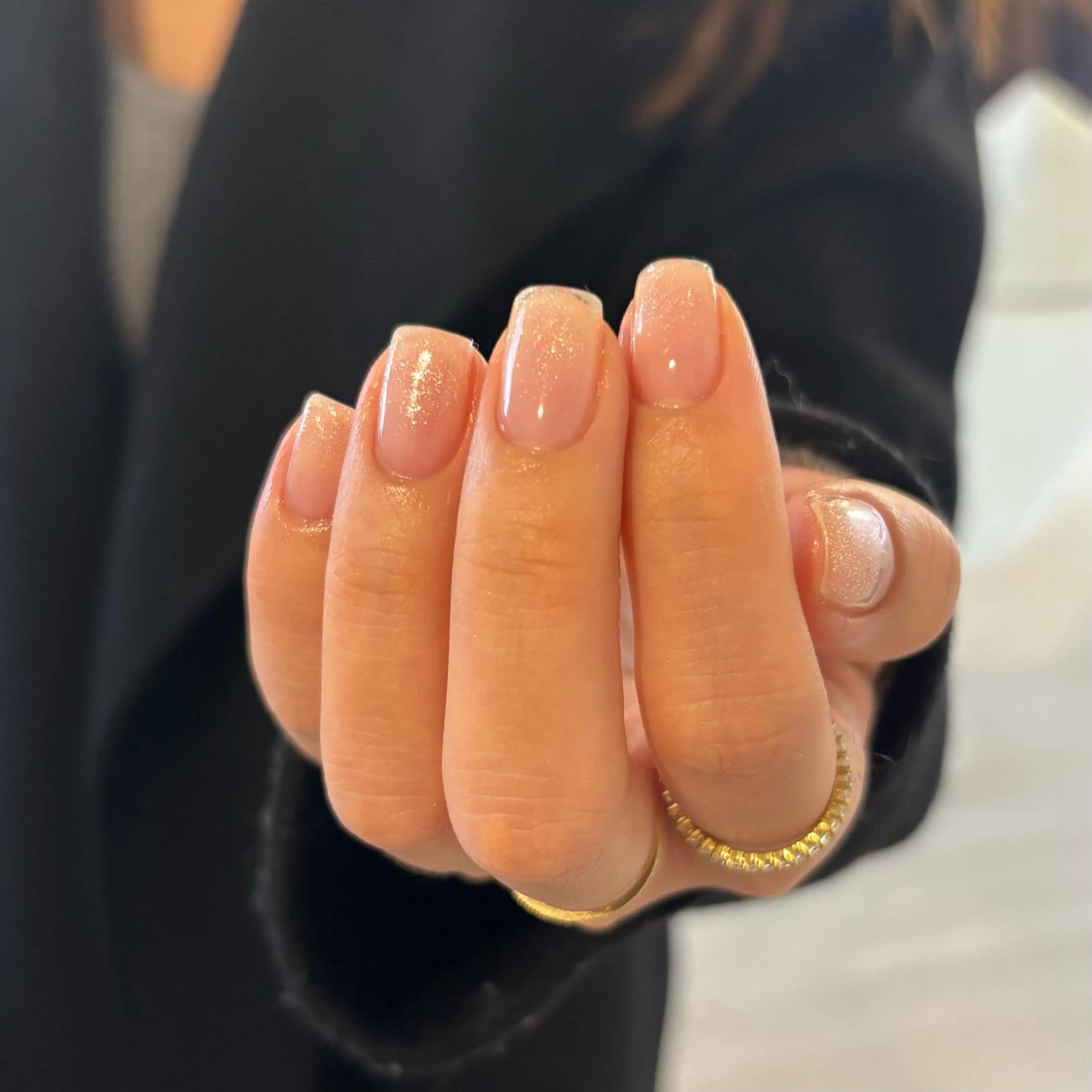 ネイル ラメ(グリッター) ラメグラデーション LYLY yukiのネイルデザイン