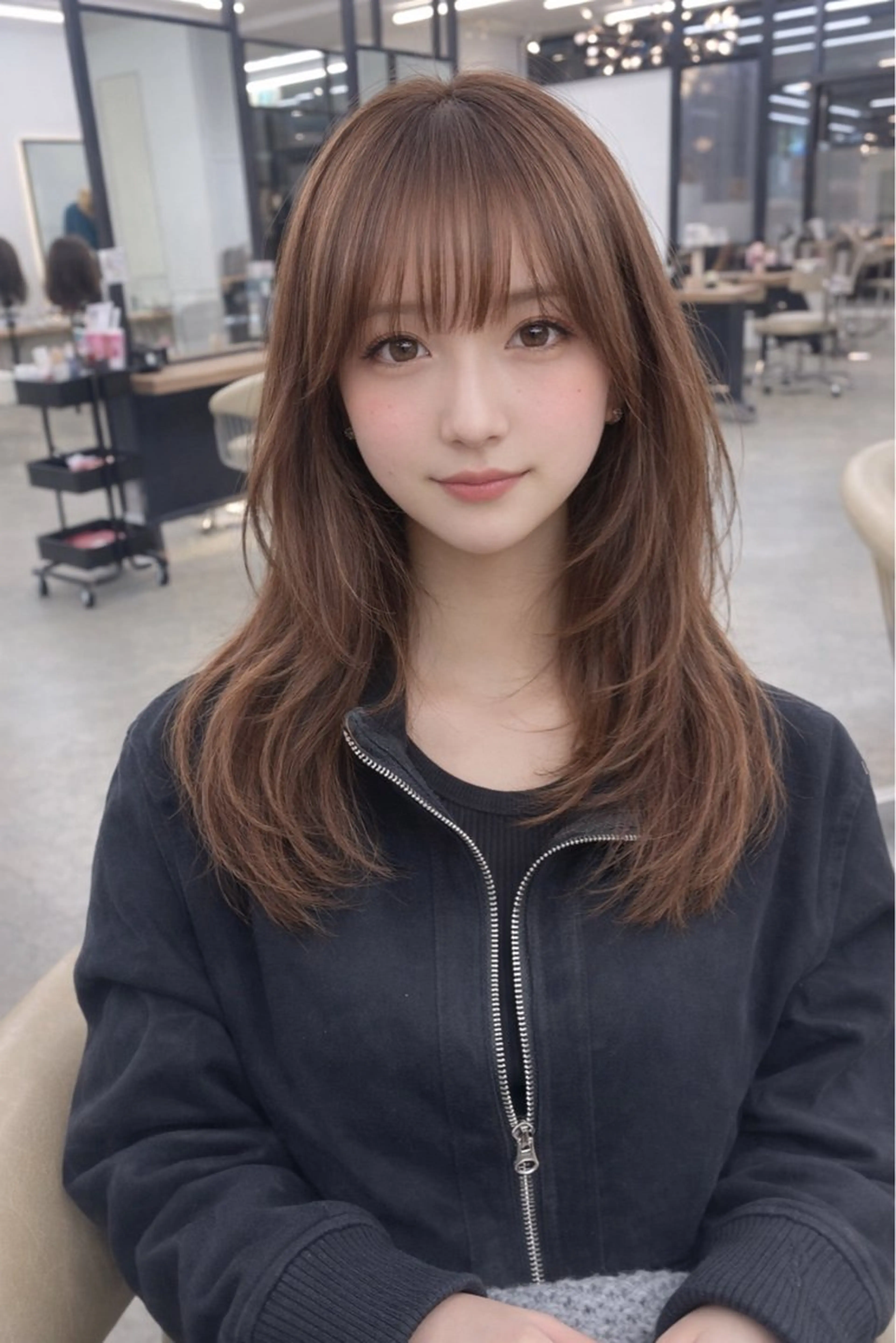 ミニモ限定クーポン‼️ミディアムレイヤー&ロングレイヤーカット&超音波トリートメント✨(先着1名様限定)の写真