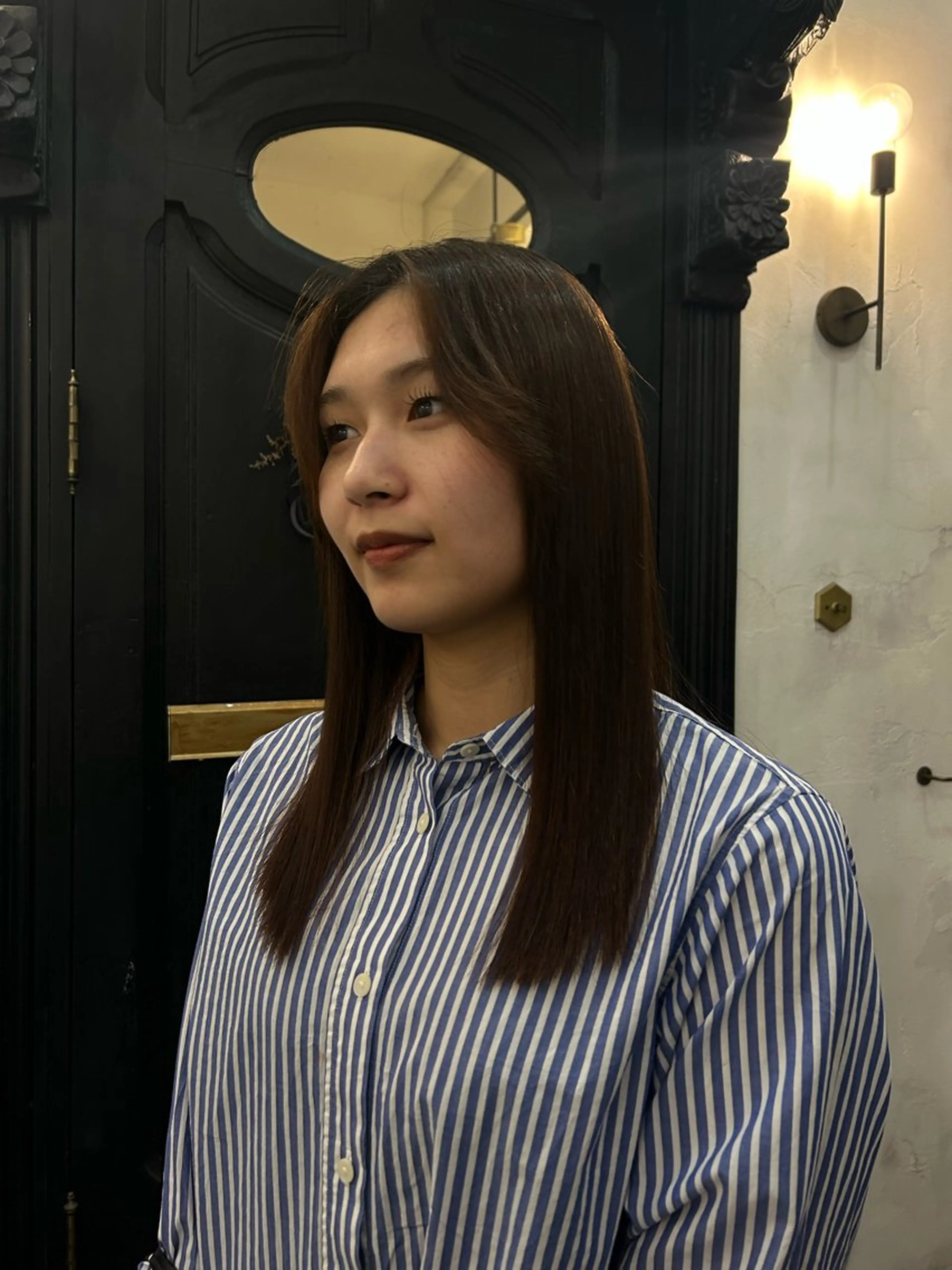 ロング ロング COMEG HEAD 上乃裏所属・宮前 芽衣のヘアスタイル