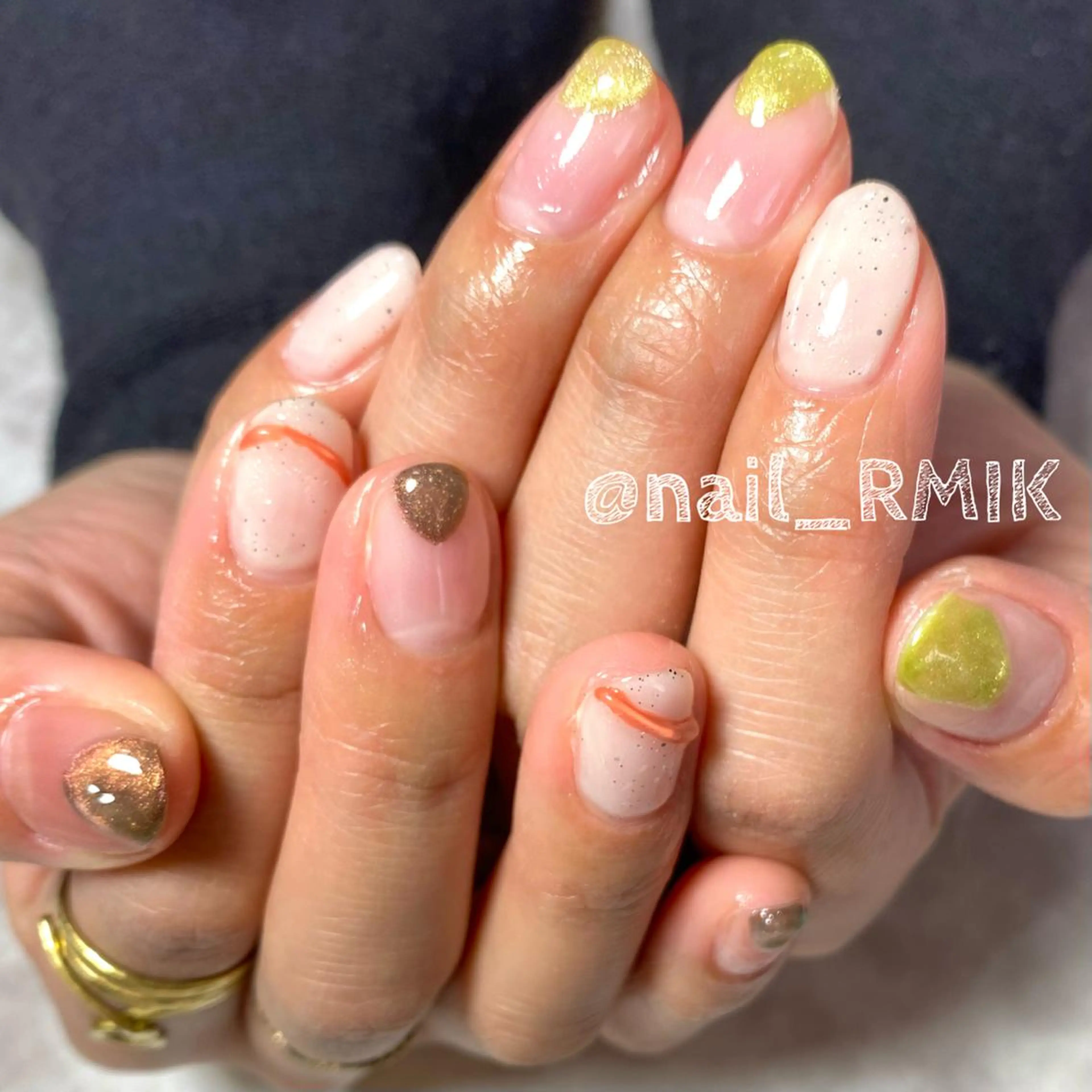 ネイル ハンドネイル nailsalon RMIKのネイルデザイン