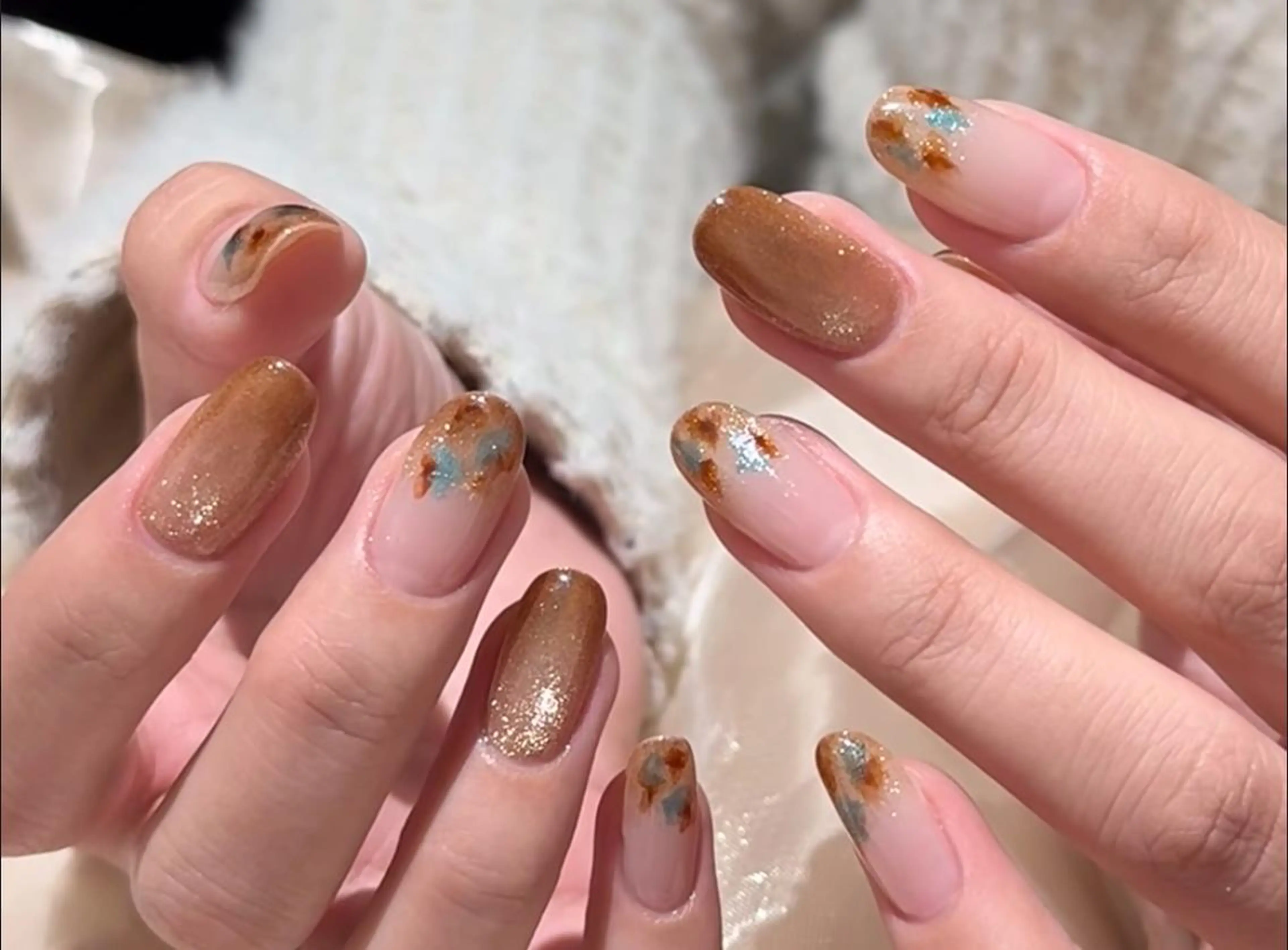 ネイル ハンドネイル By moonネイル 🌷ワンホン/韓国風のネイルデザイン