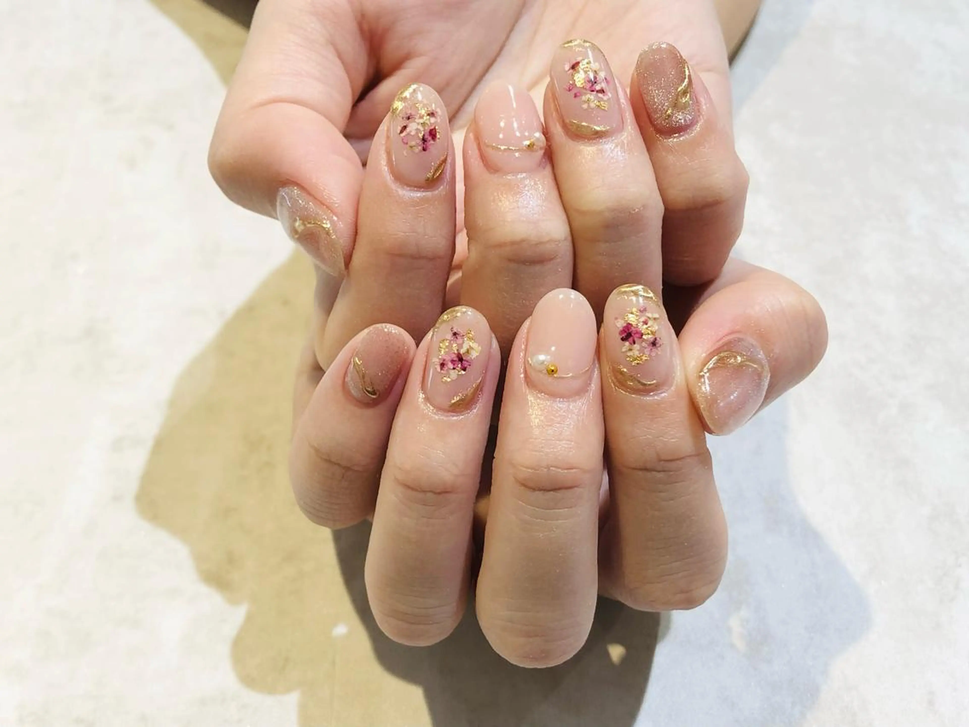 ネイル 舞田 苑香のネイルデザイン