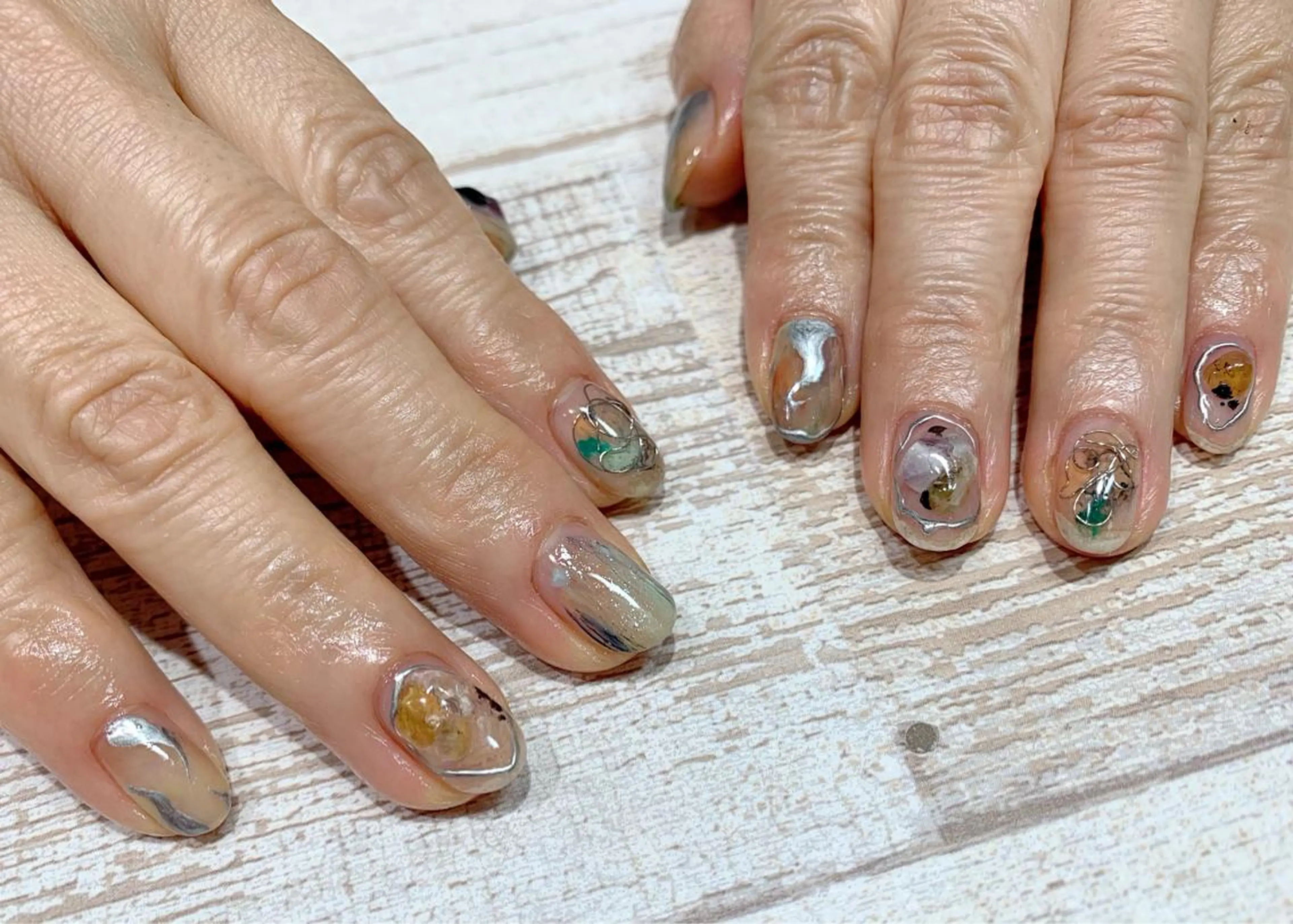 ネイル ニュアンスネイル ハンドネイル Nail by selen所属・Nail by selenのネイルデザイン