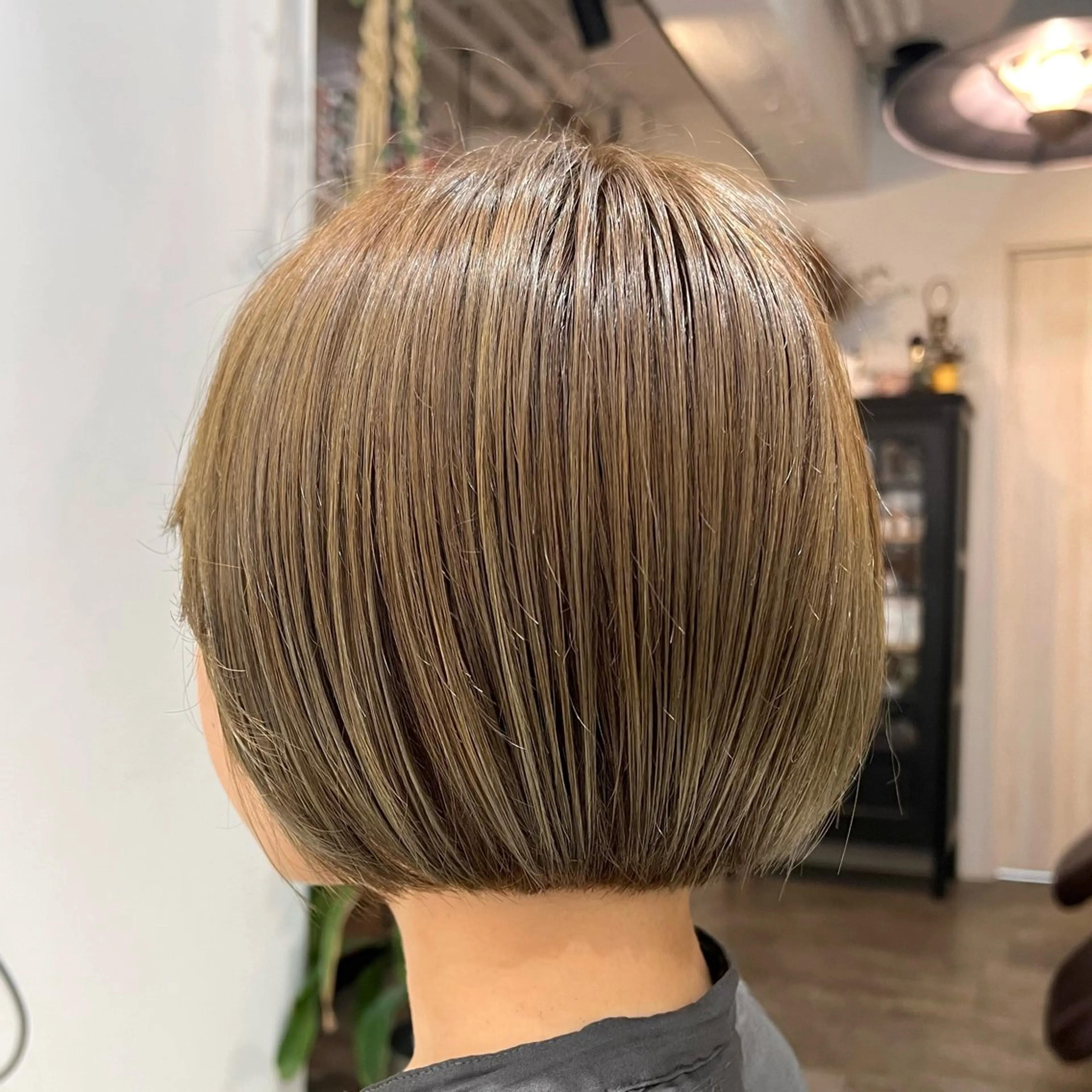 ショート カット ヘアカラー トリートメント re  view MIRUのヘアスタイル