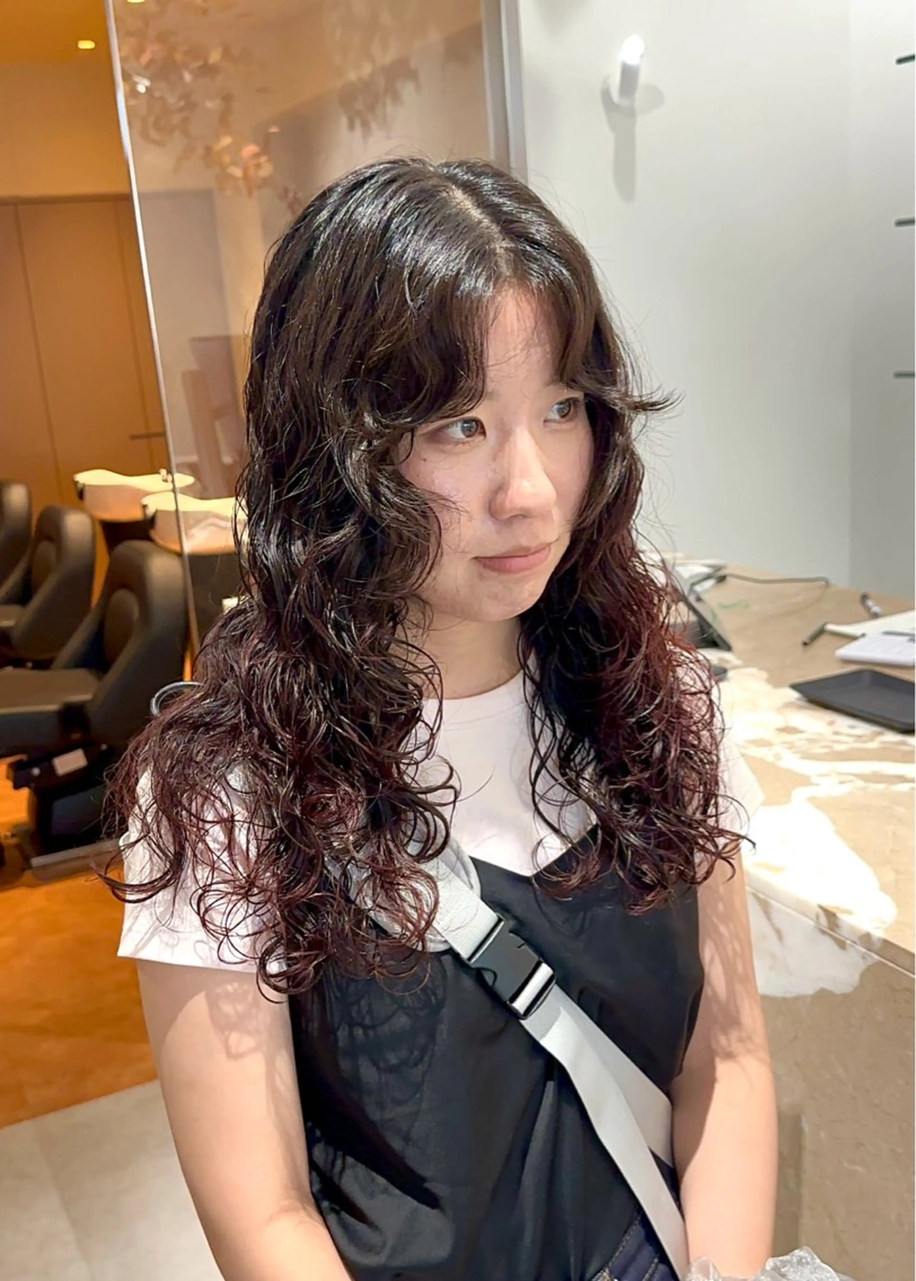 ロング カット ヘアカラー CYAN.大須店所属・小寺 柚初のヘアスタイル