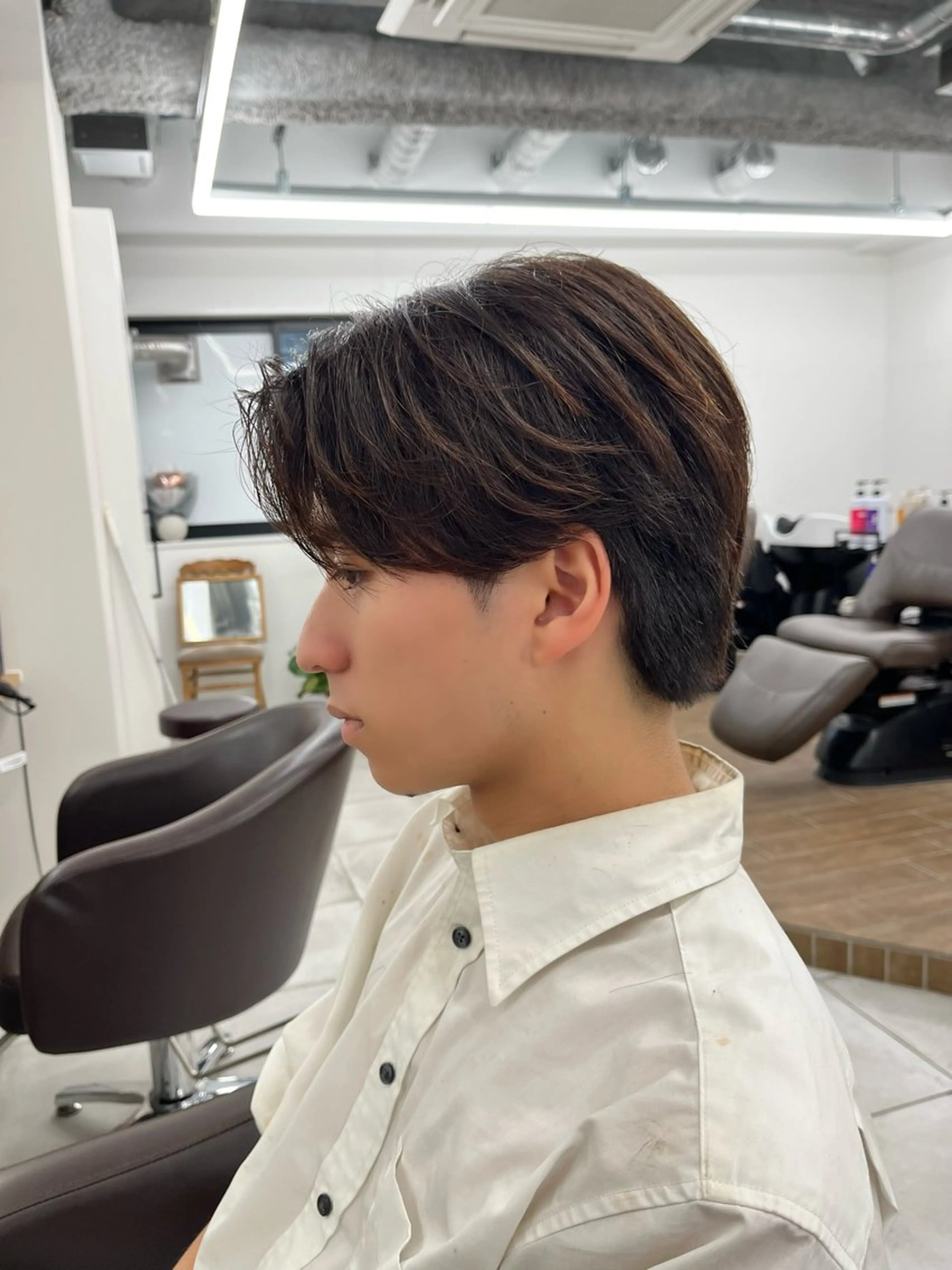 ショート カラー メンズ 🏆メンズヘア特化 🥇代表りんぺーのヘアスタイル