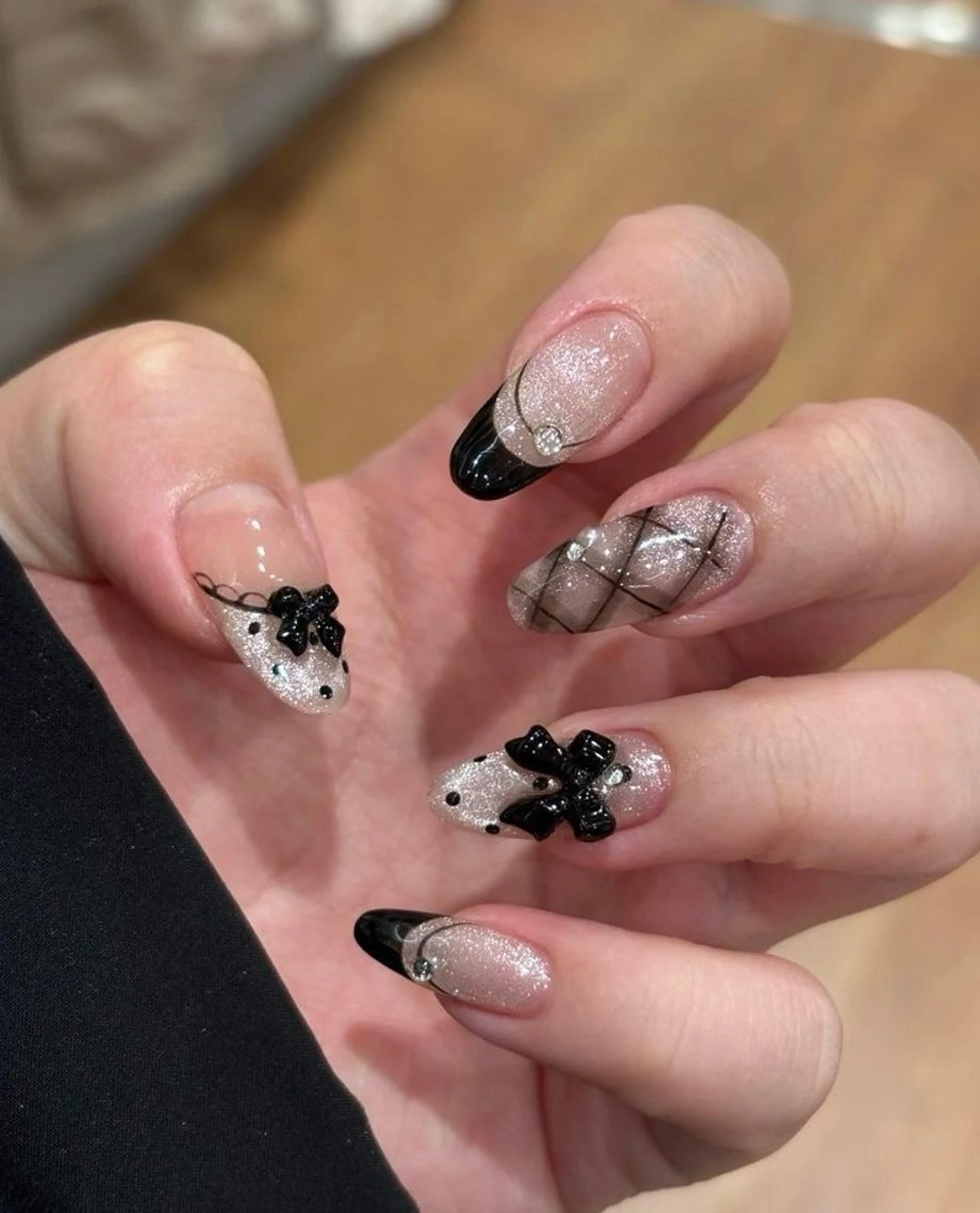 ネイル 韓国ネイル 持ち込み ハンドネイル EMI ANA.CHUOのネイルデザイン