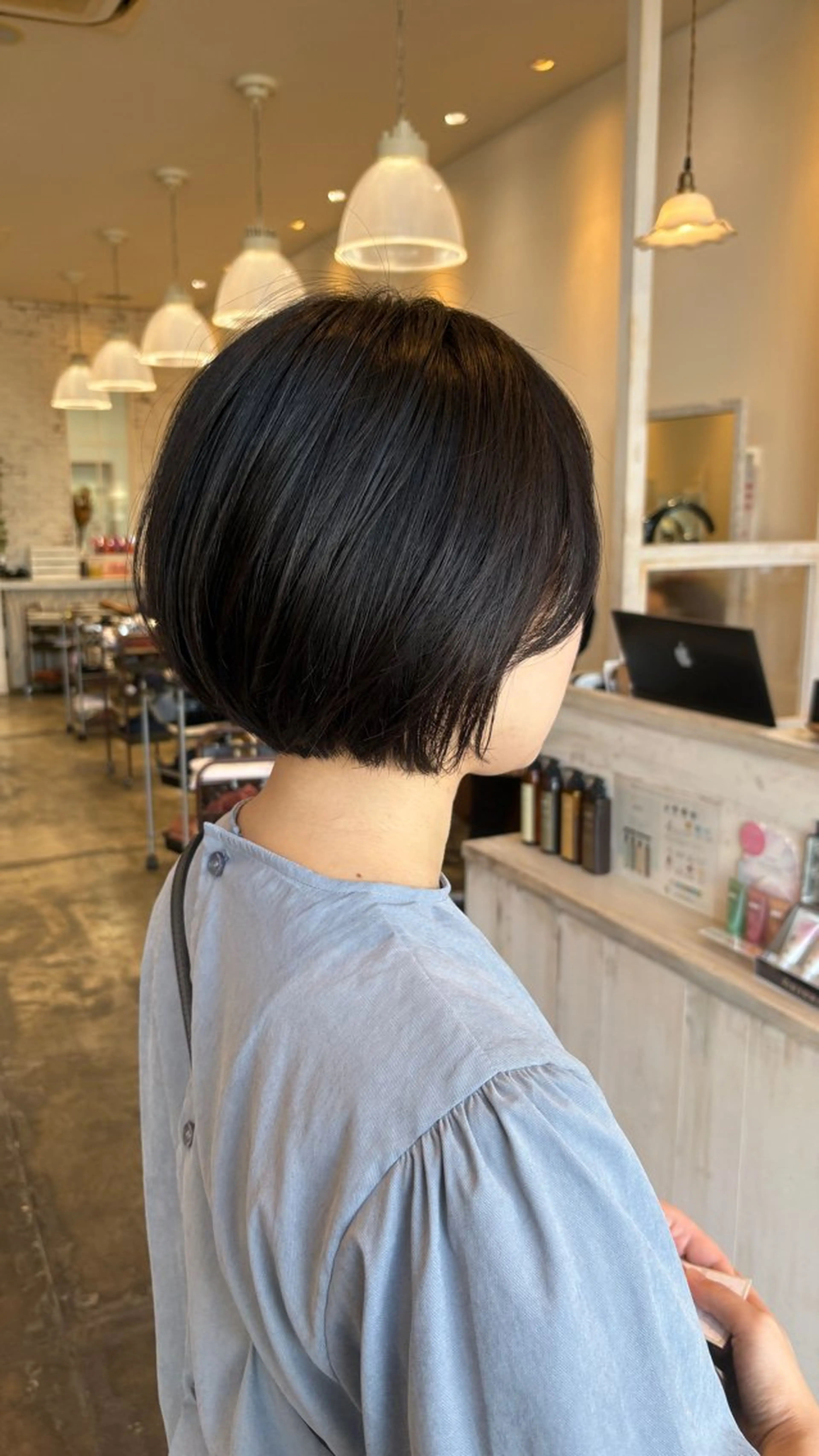 ショート カット ヘアカラー [髪質改善] 北生駒 店長/古居聖理のヘアスタイル
