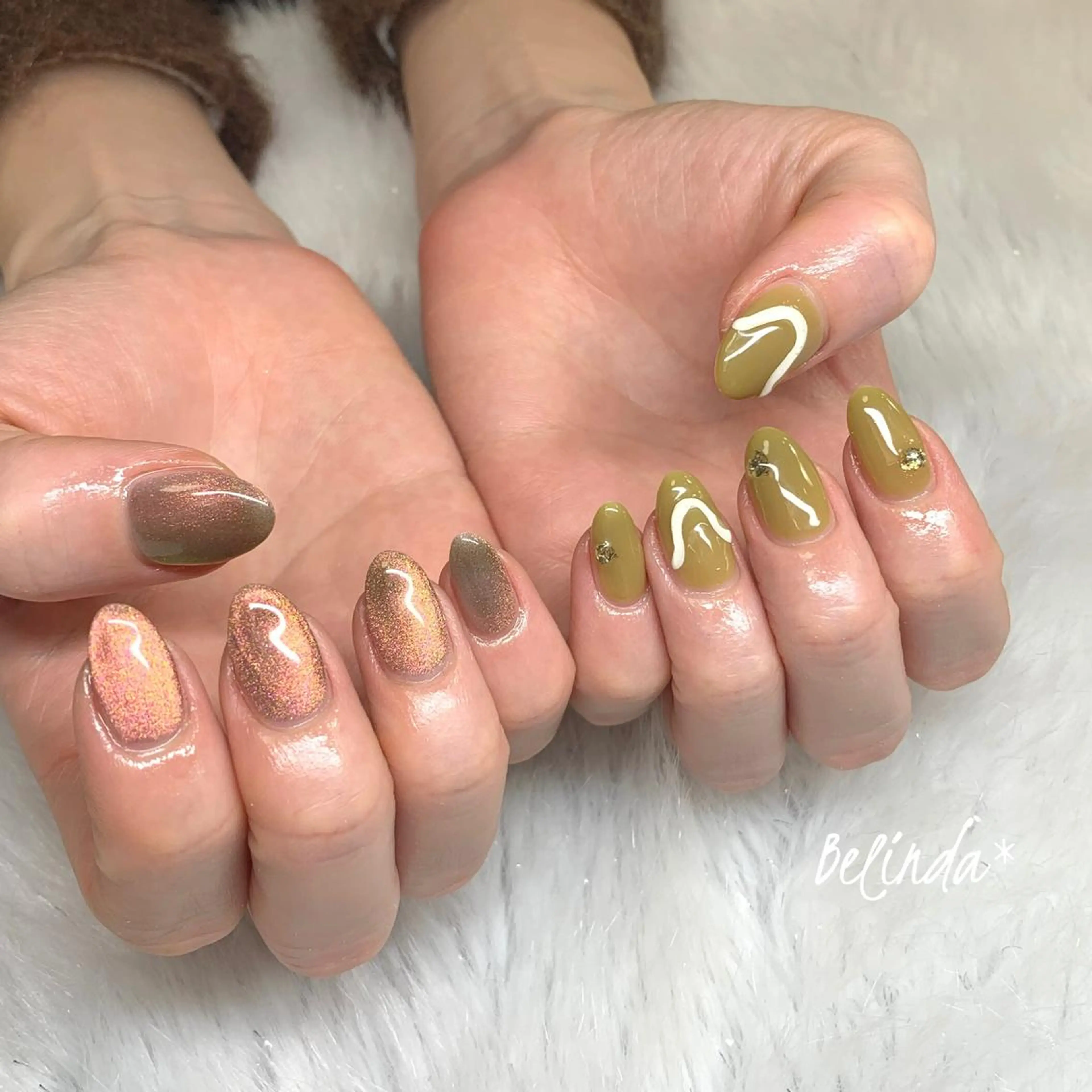 ネイル マグネットネイル Belinda Nailのネイルデザイン