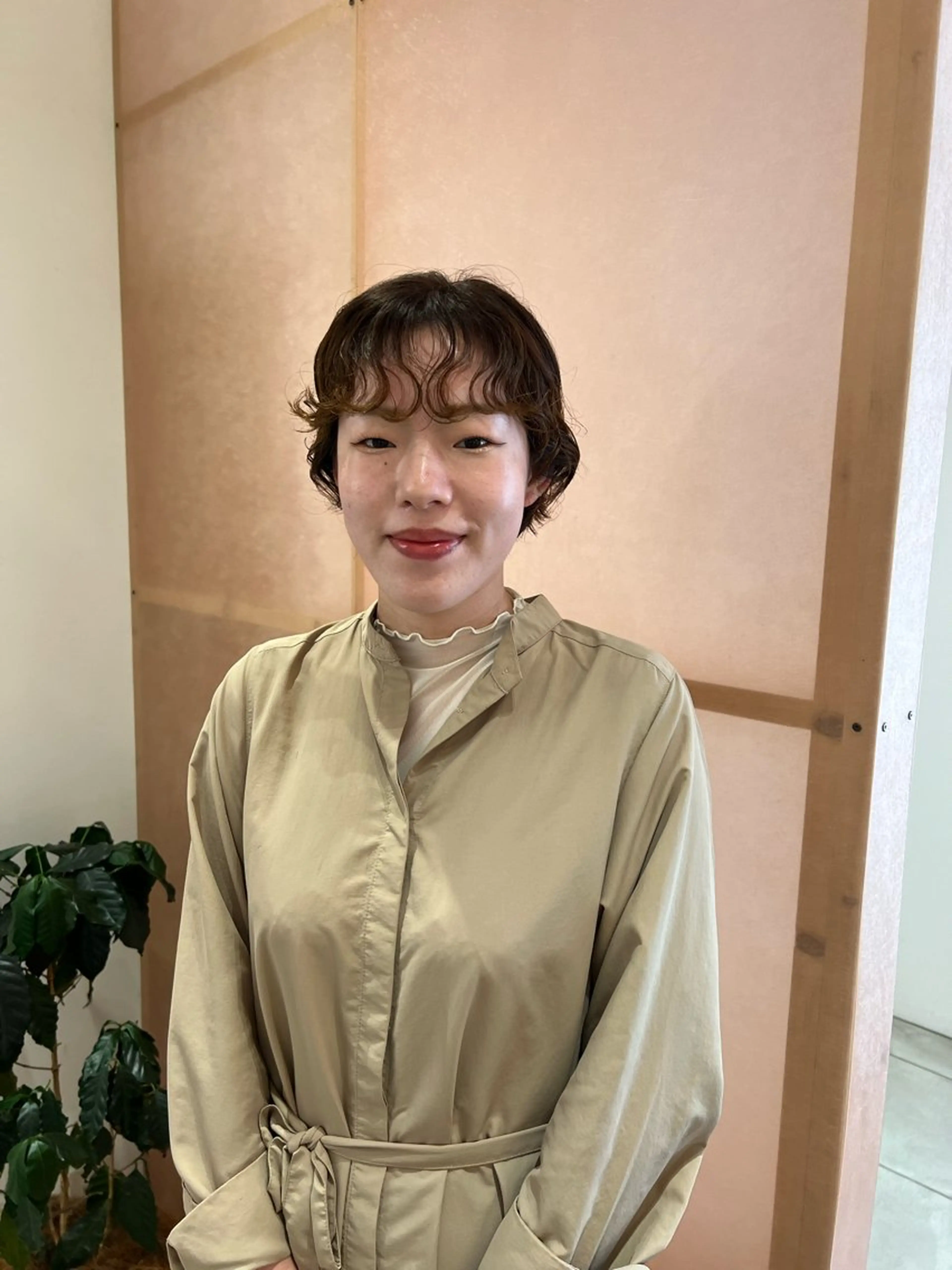 ショート パーマ y.be garden villa所属・garden villaのヘアスタイル