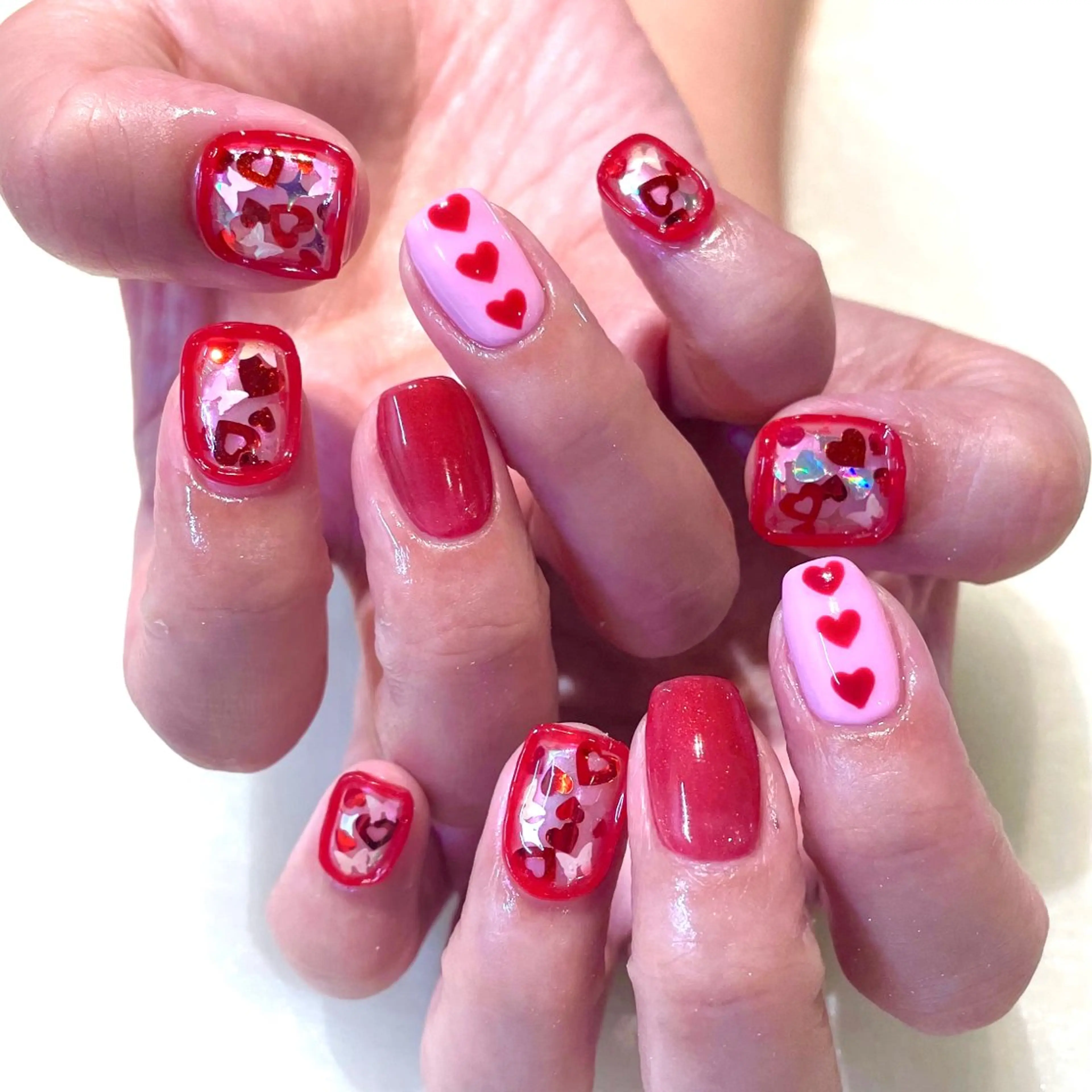 ネイル ハンドネイル 新井 ひなののネイルデザイン