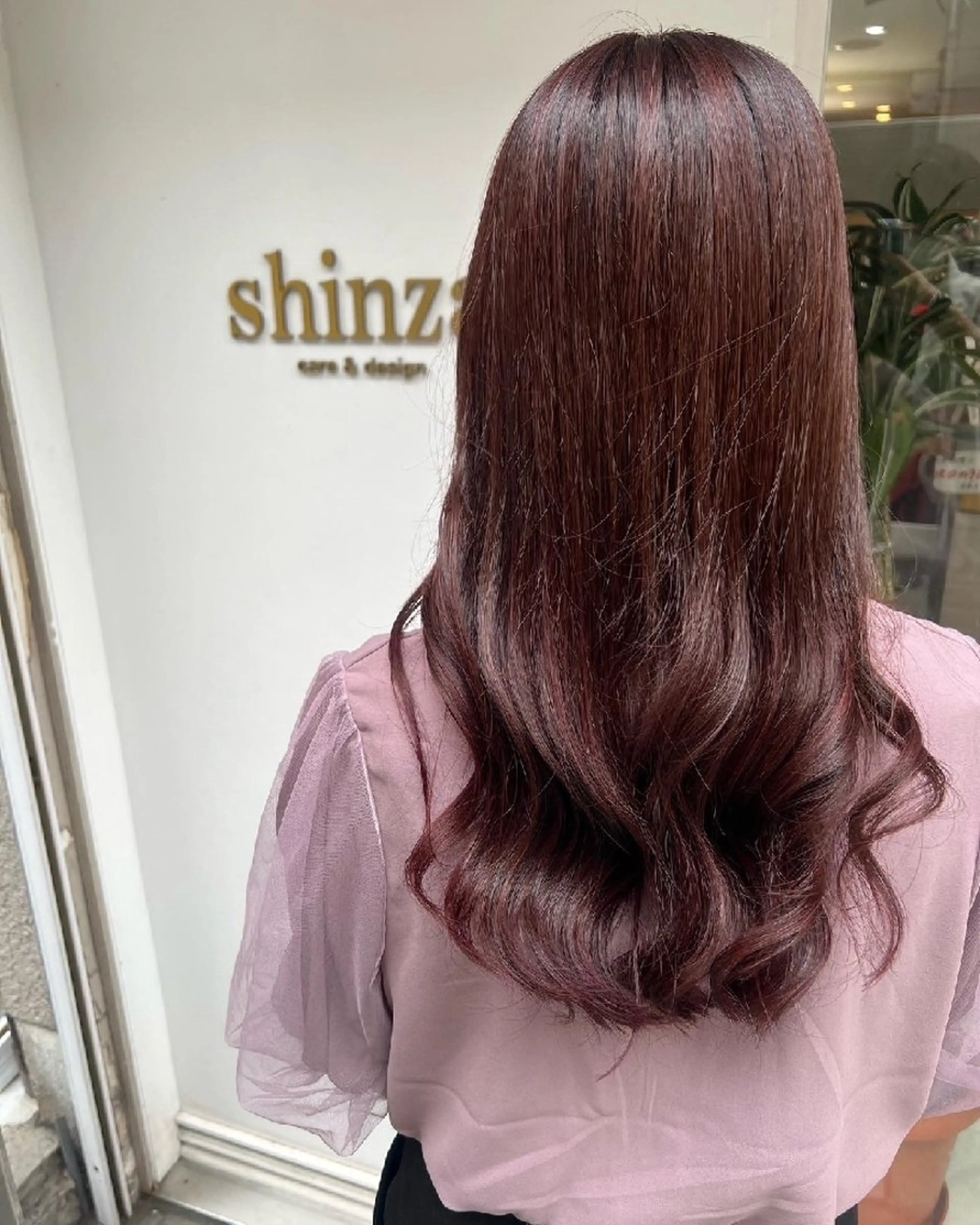 カラー 暖色🍎透明感カラー 🩵小林かりんのヘアスタイル