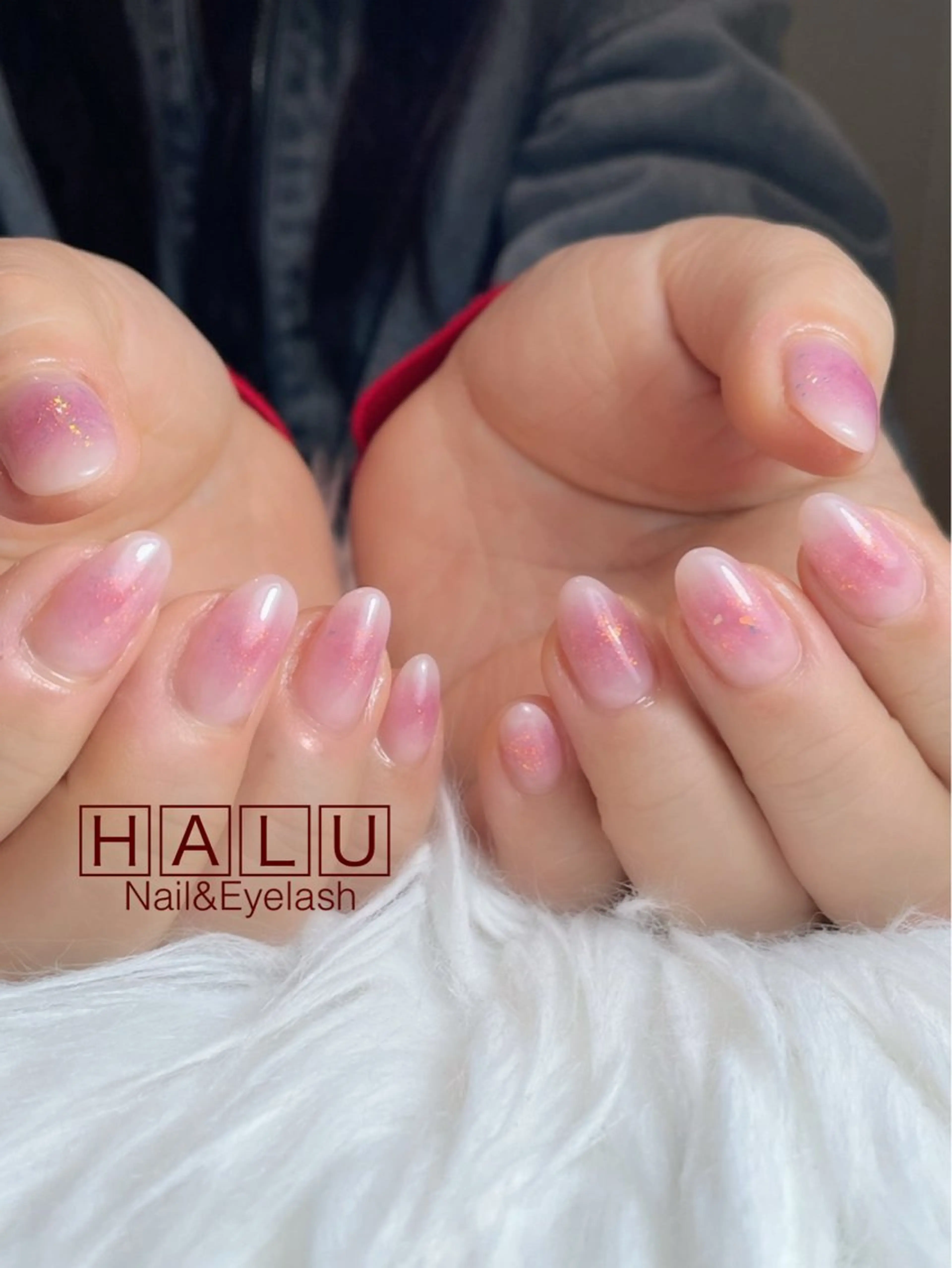 ネイル チークネイル HALU ハルのネイルデザイン