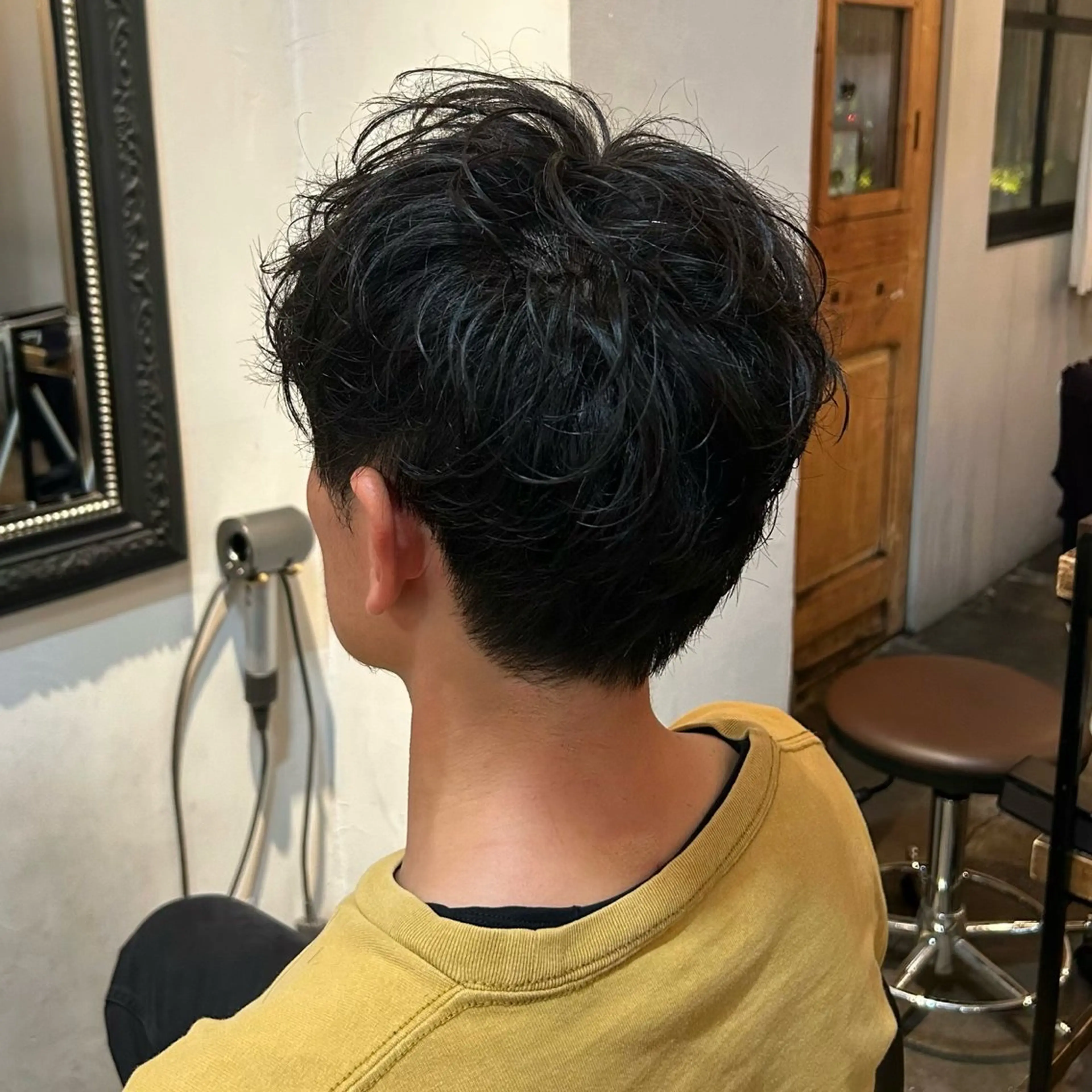 パーマ パーマ 木下 由那のヘアスタイル