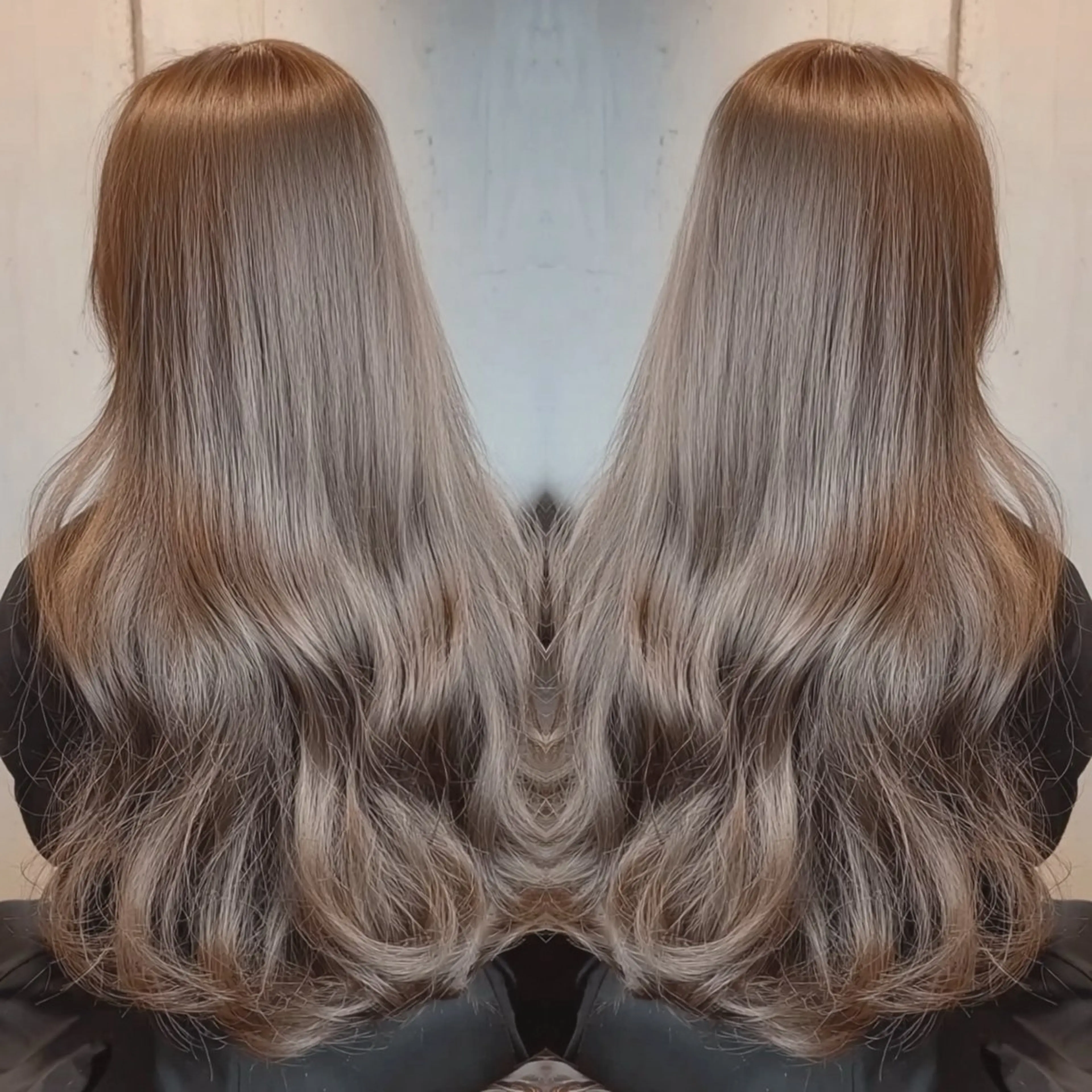 ロング MODEK's アヤナのヘアスタイル