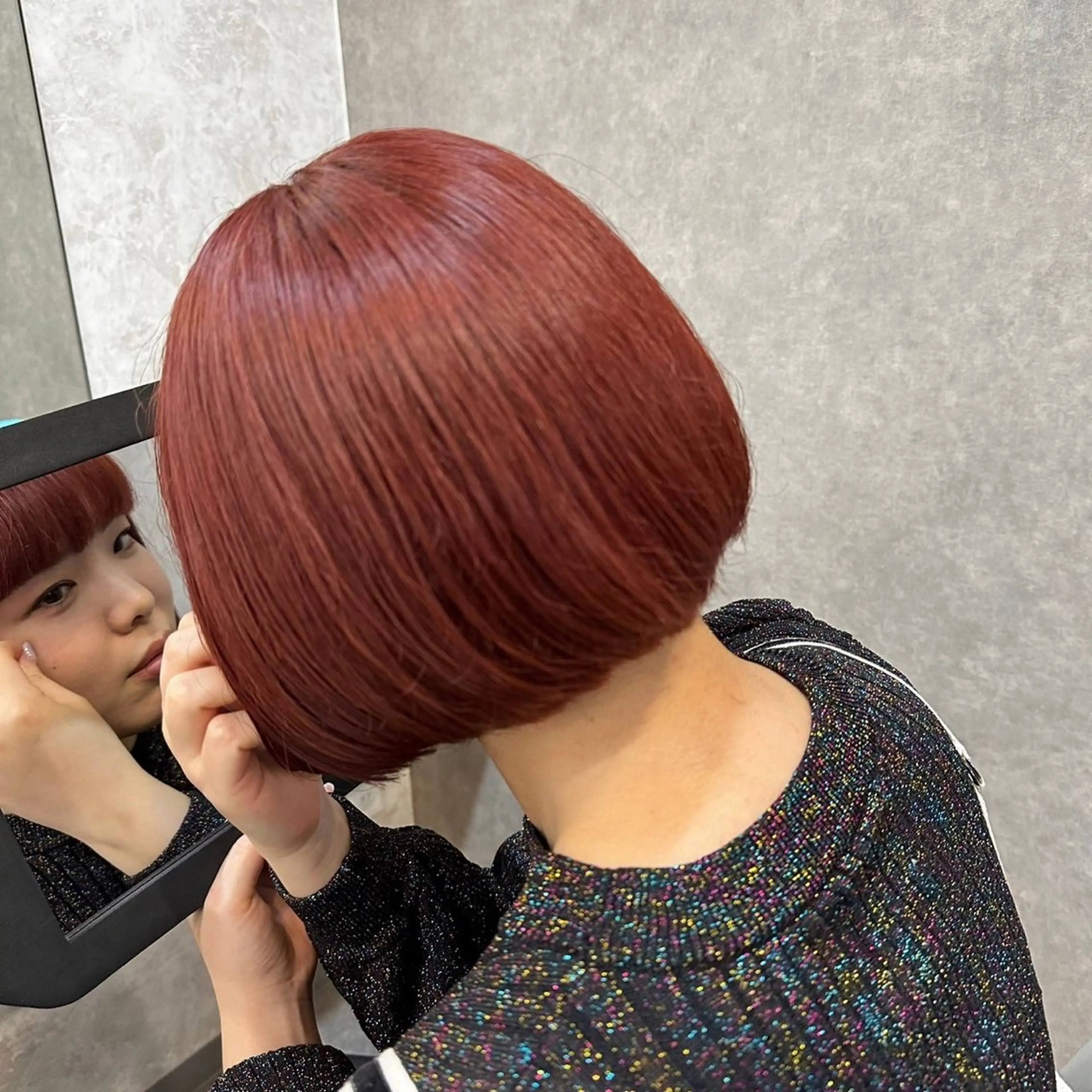 カラー ヘアカラー トリートメント MIKI /LAZO 千歳船橋のヘアスタイル