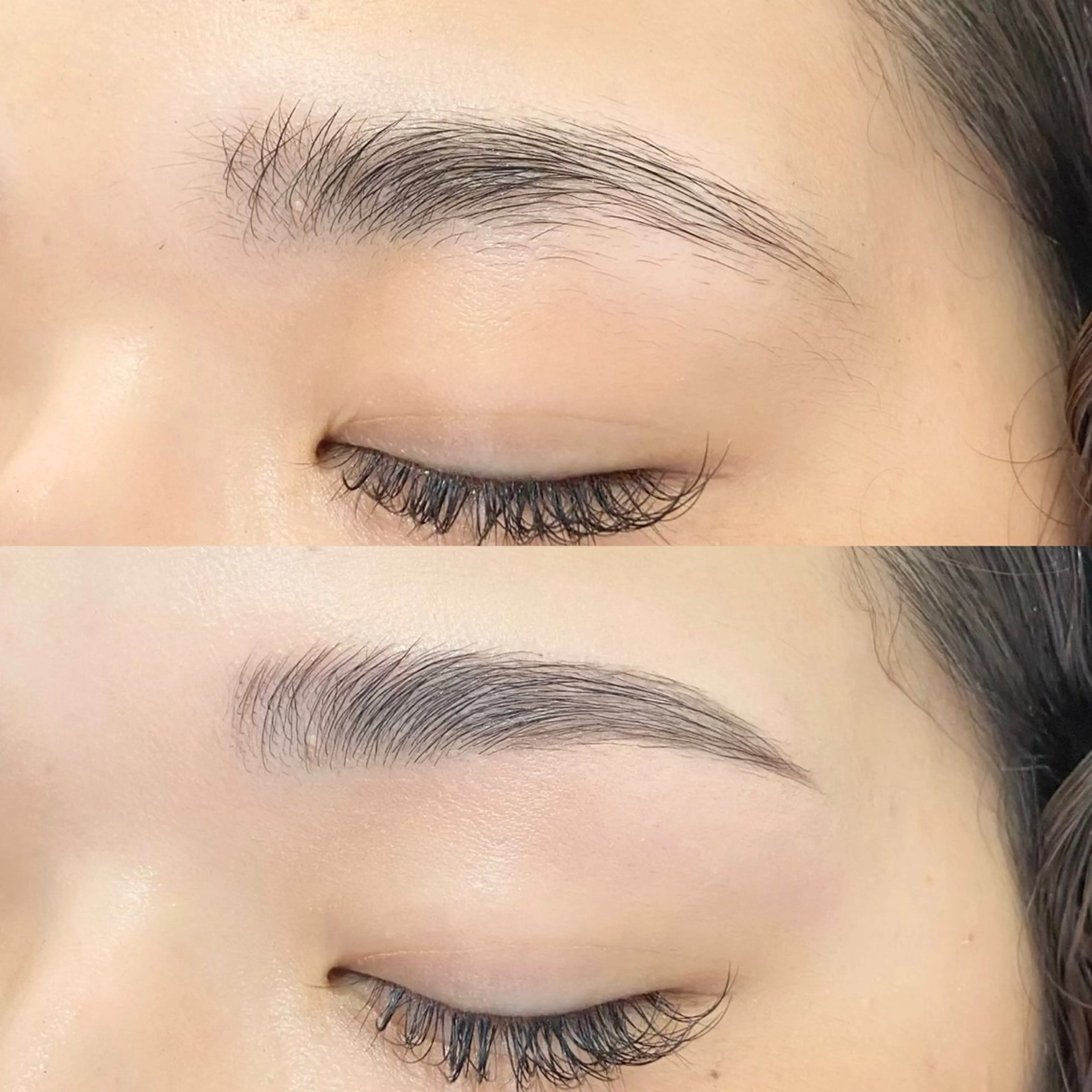 マツエク・マツパ アイブロウ ハリウッドブロウリフト lua eye beauty本店所属・石井 あかねのマツエク・マツパデザイン