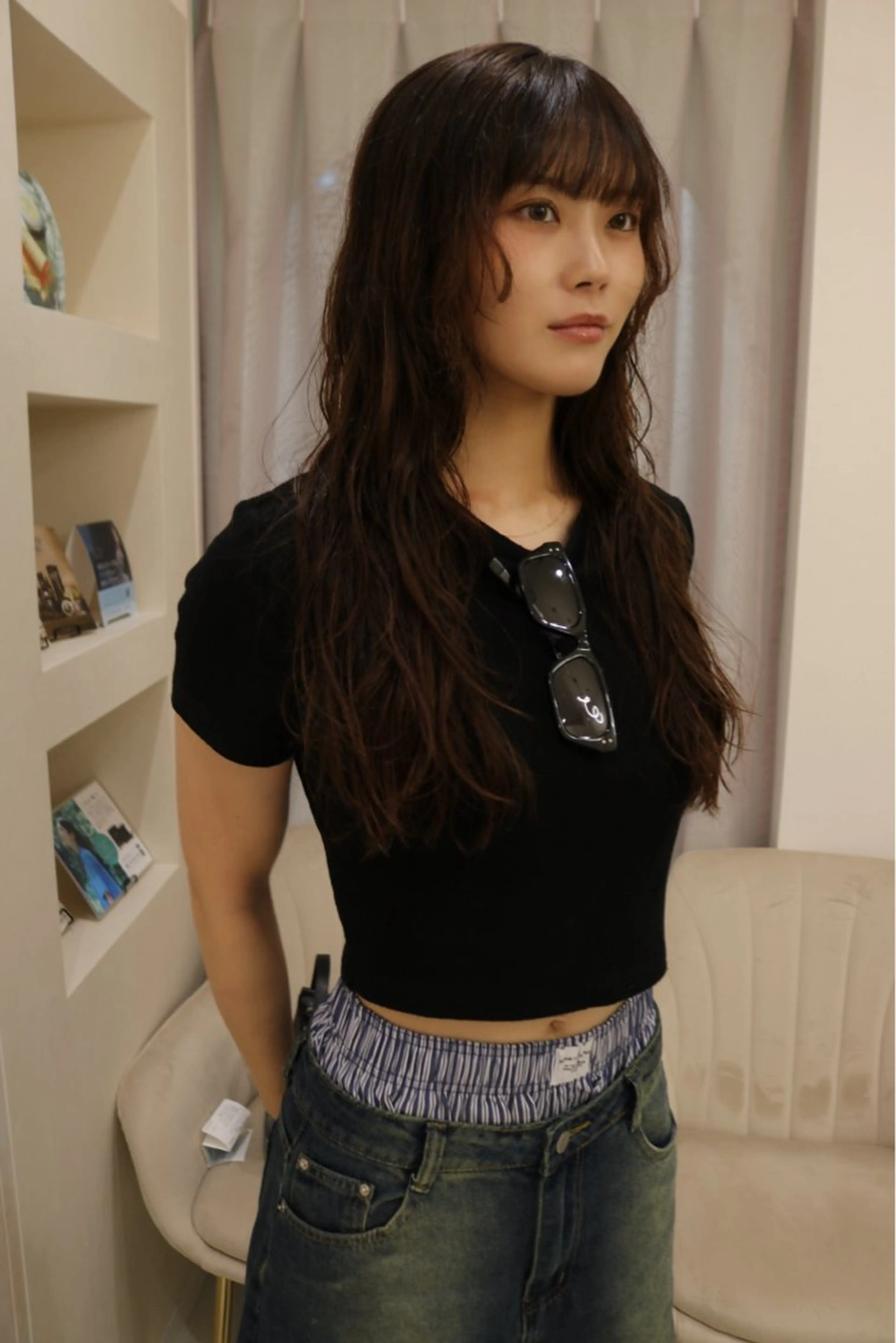 ロング カット 松村 澪里のヘアスタイル