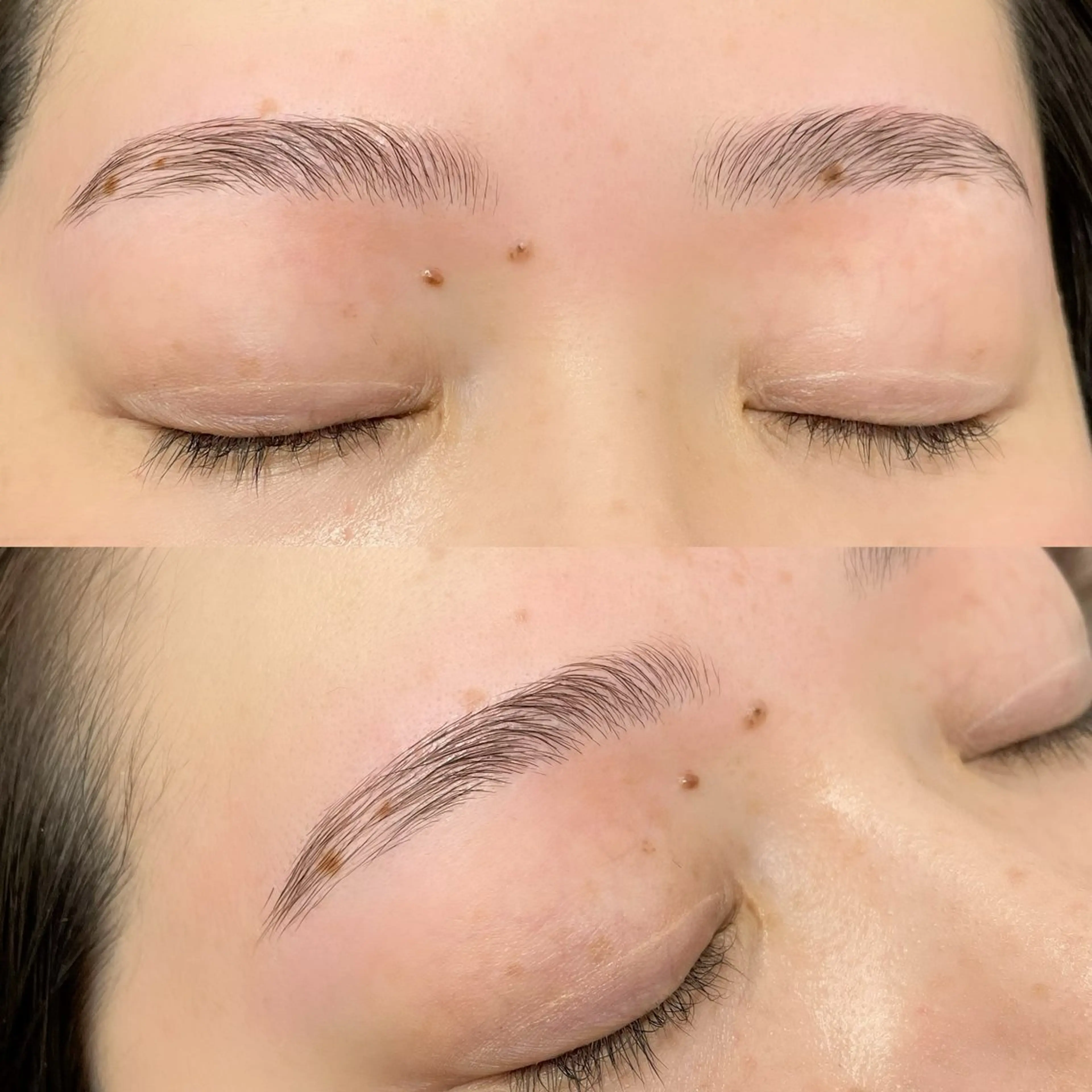 アイブロウ ハリウッドブロウリフト 眉毛ワックス脱毛 iolo🌷 tateuchiのマツエク・マツパデザイン