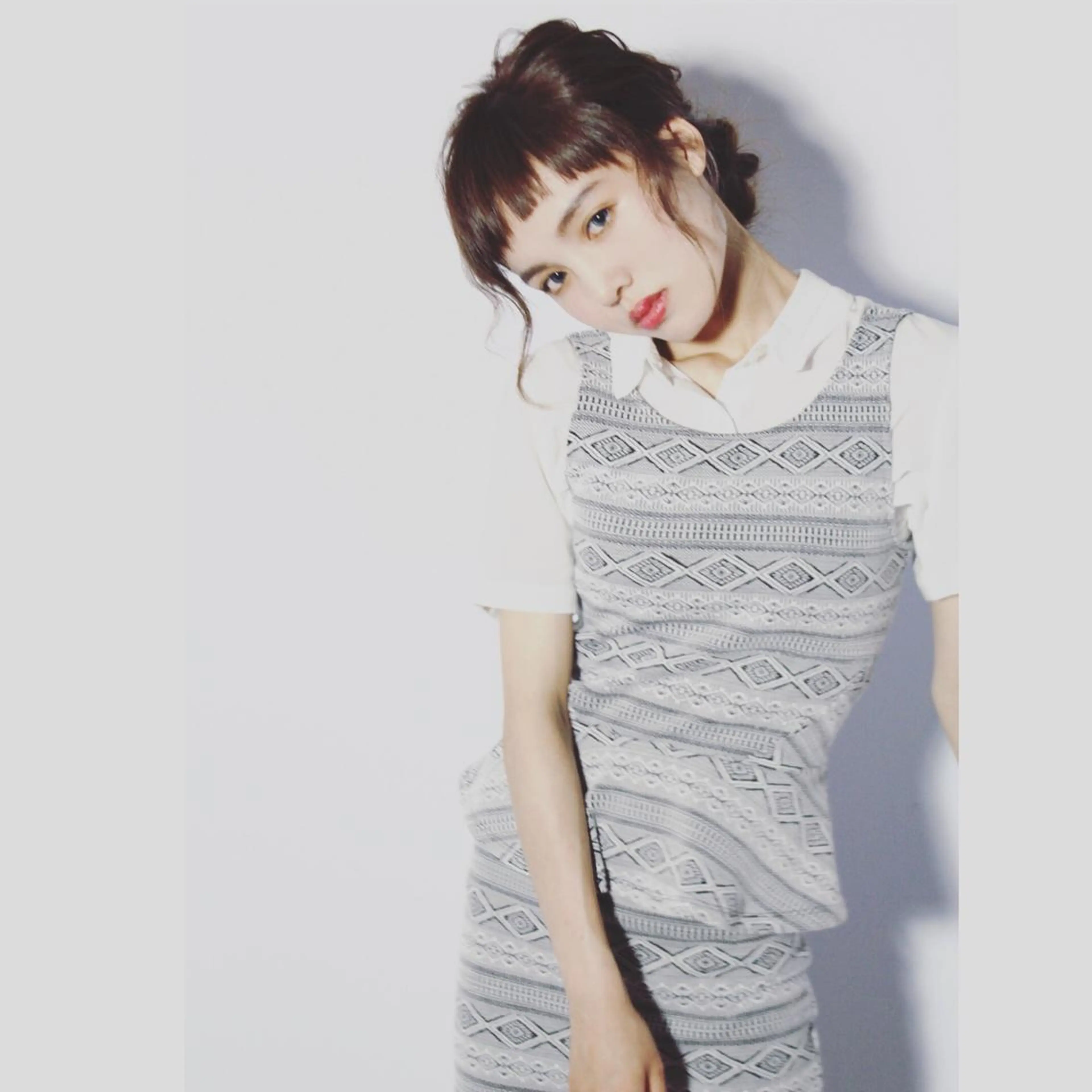 ミディアム カラー ヘアアレンジ 永田 崇のヘアスタイル