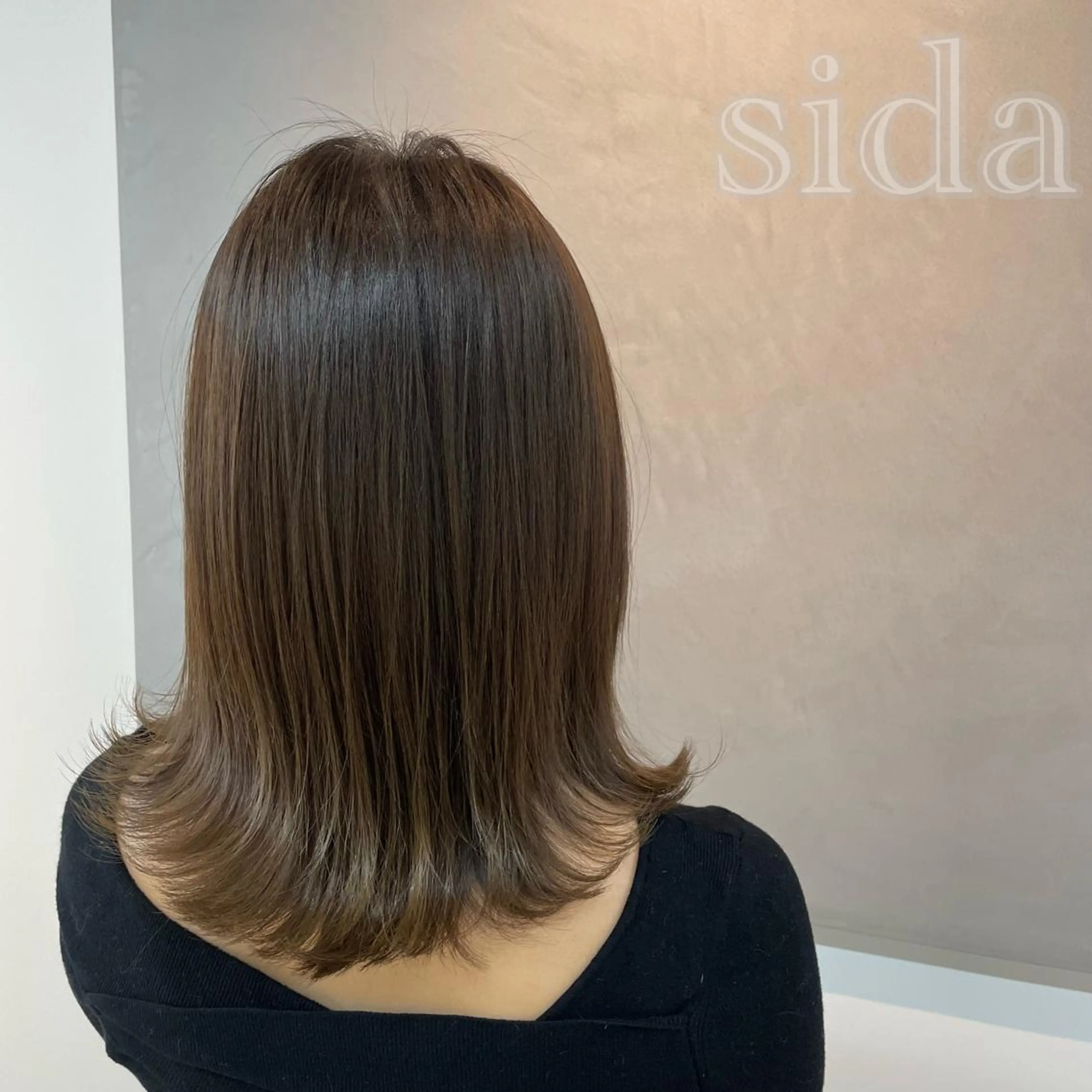 ミディアム カラー sida西院店/ 西村真夜のヘアスタイル