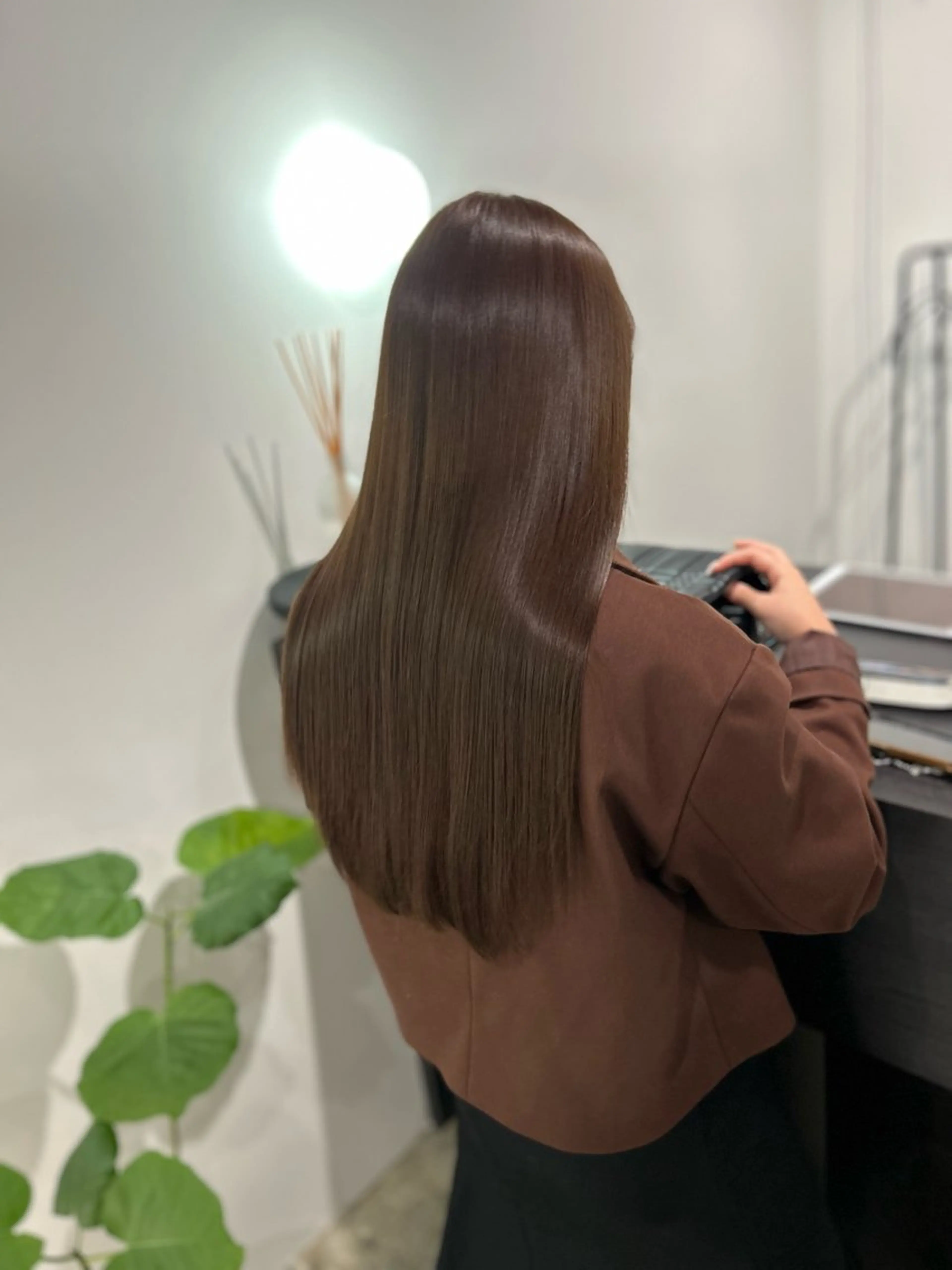 ロング カット ヘアカラー 縮毛矯正 トリートメント Pentas所属・〜貴女の人生に寄り添 う〜オダ　ジュンペイのヘアスタイル