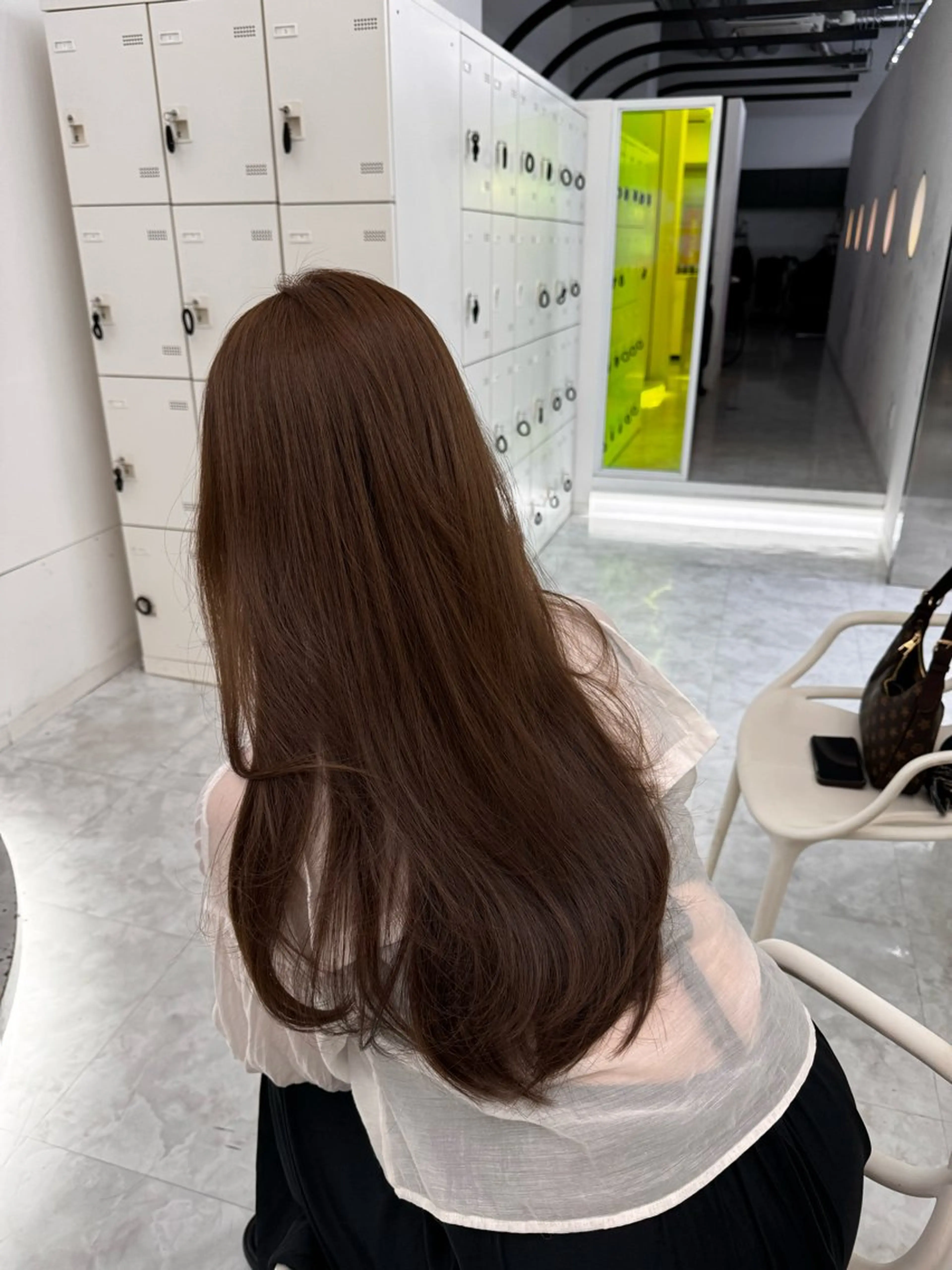 ロング カット ヘアカラー ヘアセット GO TODAY 原宿Verno店所属・韓国系支持率No.1 レイヤー特化/きょうのヘアスタイル