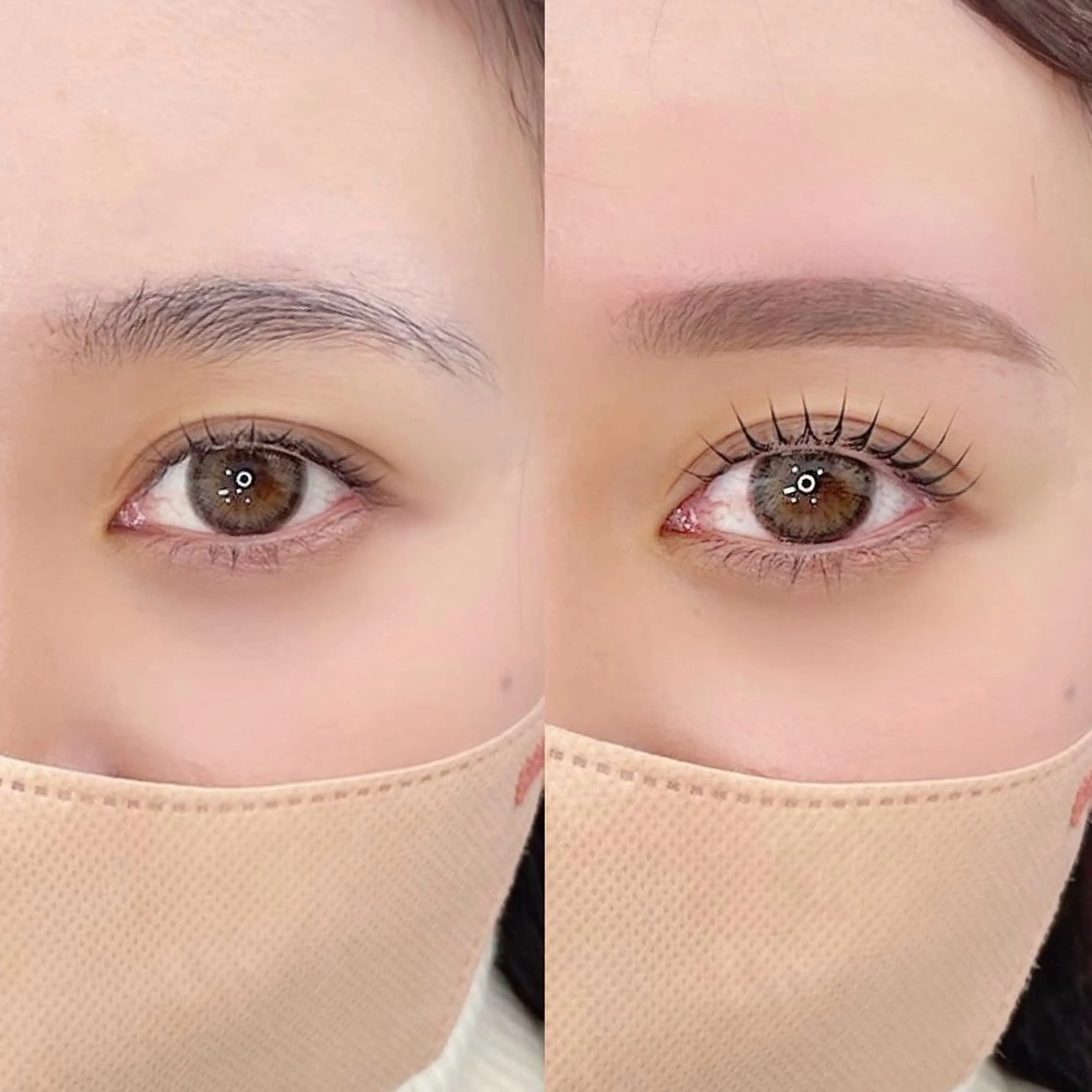 🐰11月4日～31日限定🐰眉毛ワックス＆間引き＆まつげパーマorパリジェンヌ👀🩶の写真