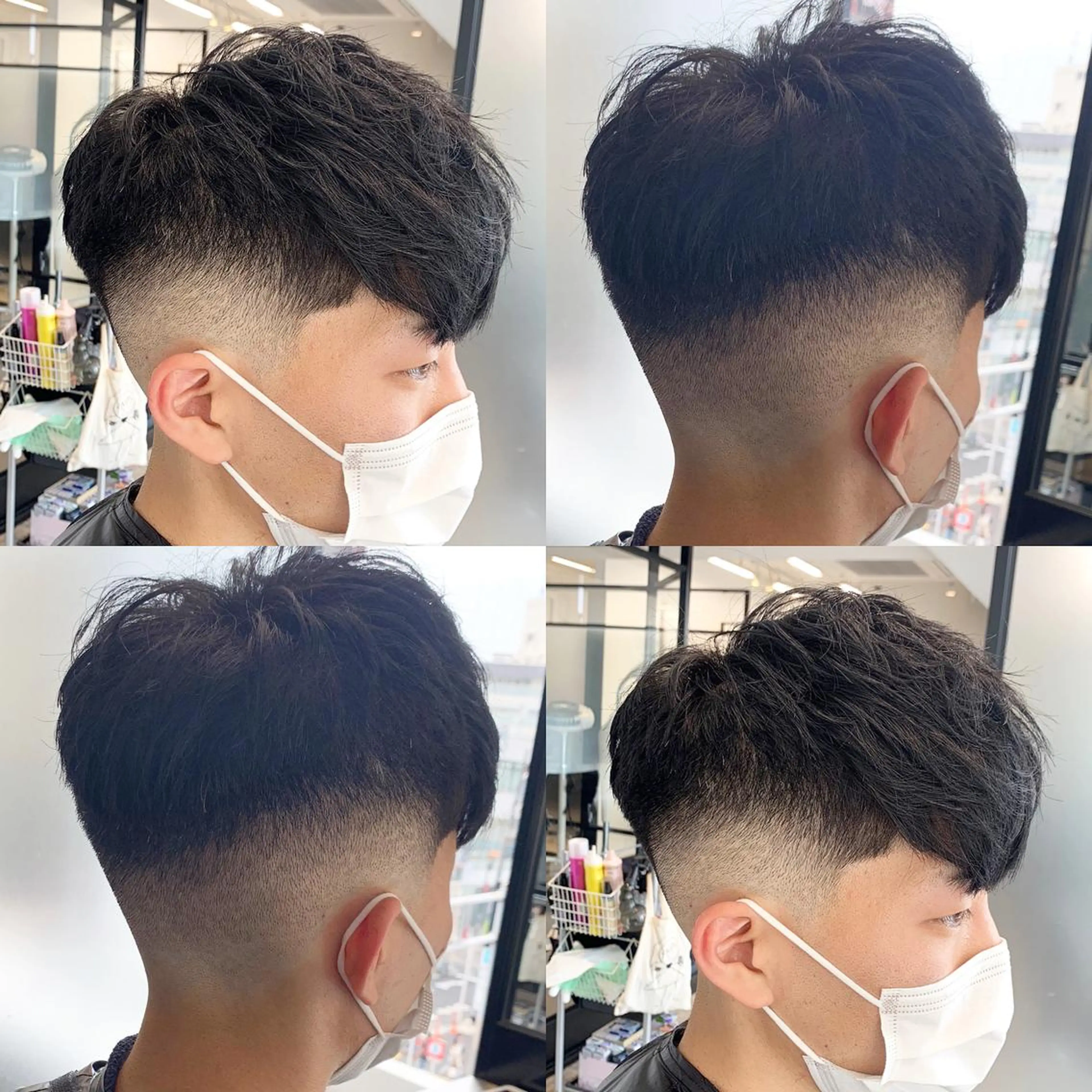 ショート メンズ トリートメント 及川シゲル 髪質改善講師のヘアスタイル