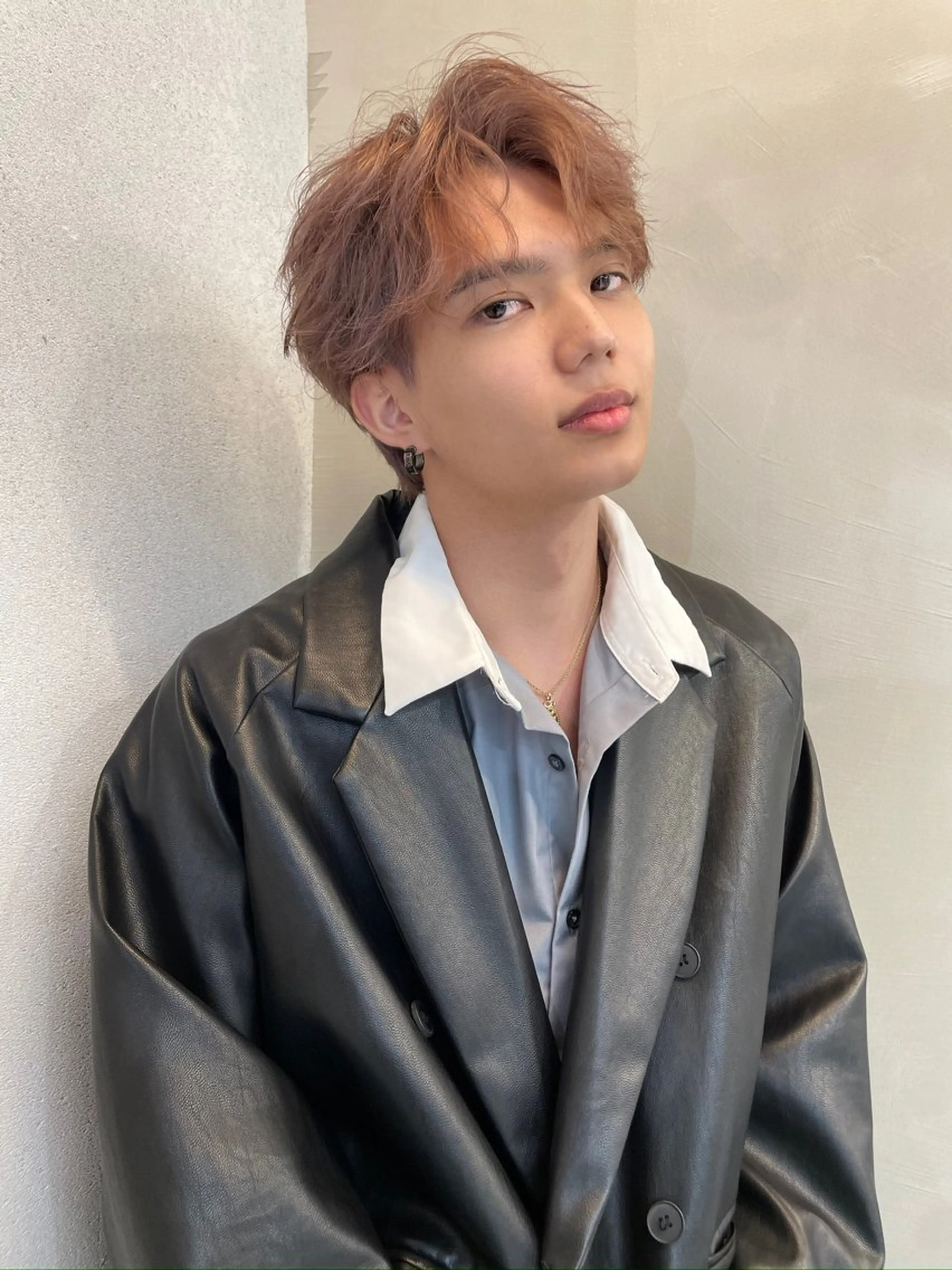 カラー メンズ メンズブリーチ ブリーチ the path shogo🌻のヘアスタイル