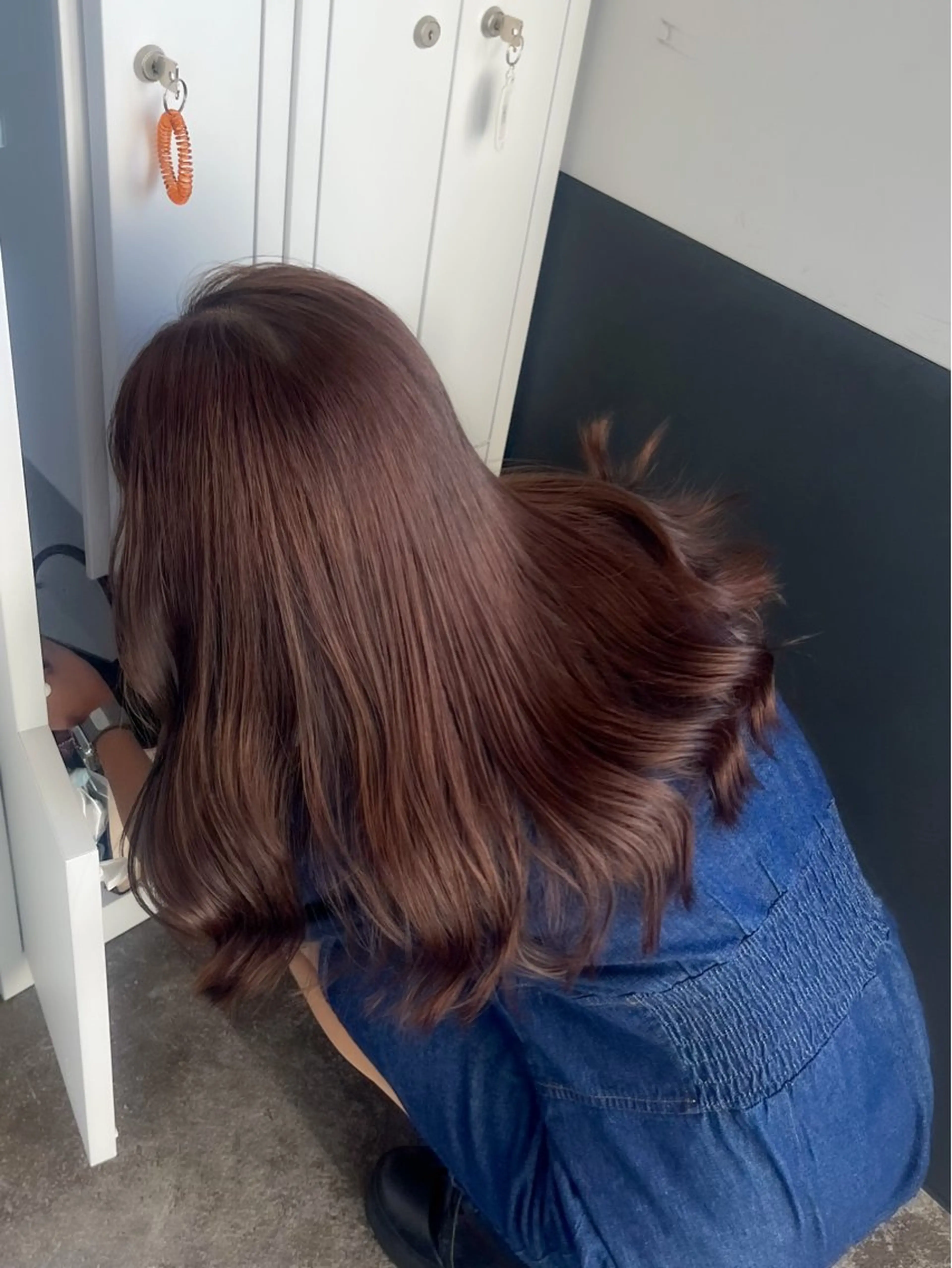 ロング カラー ブラウンカラー AVANCE元町店所属・韓国風style ❤︎　古庄美月のヘアスタイル