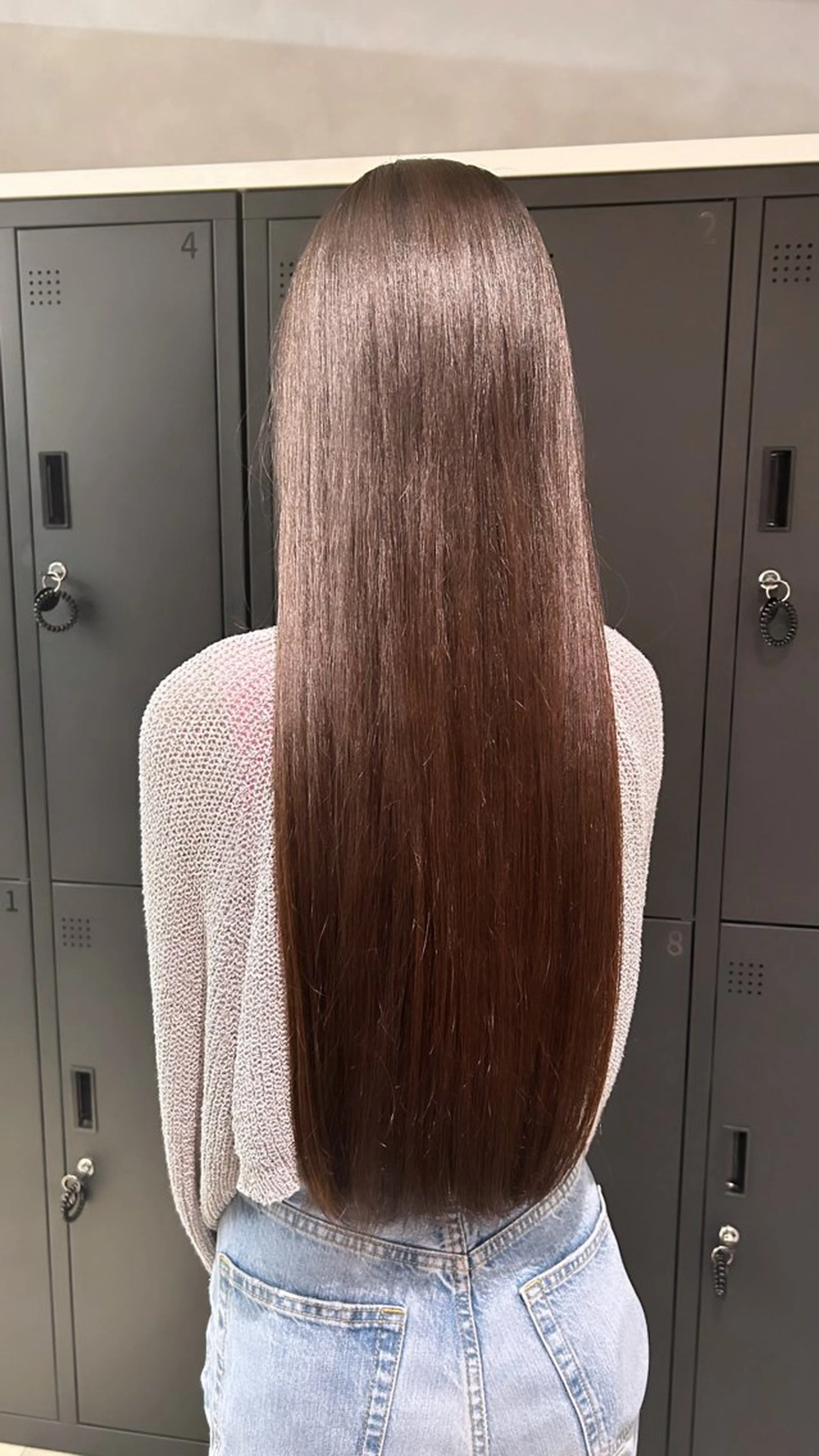 ロング 髪質改善 縮毛矯正 トリートメント トリートメント 諸井 芽のヘアスタイル